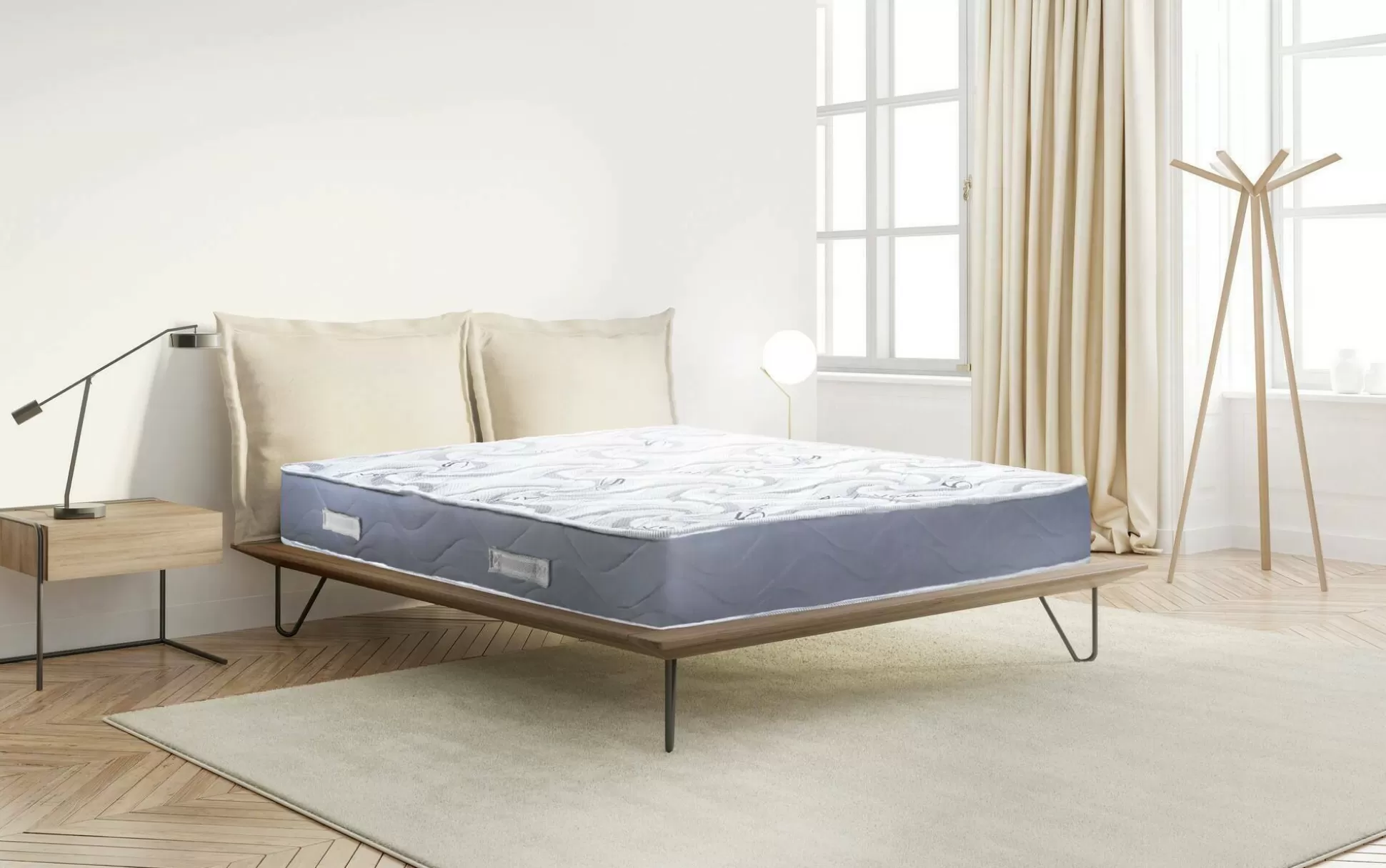 Dmora Materassi Piazza E Mezza<Materasso piazza e mezza Jin, 100% Made in Italy, 120x190xh25 cm