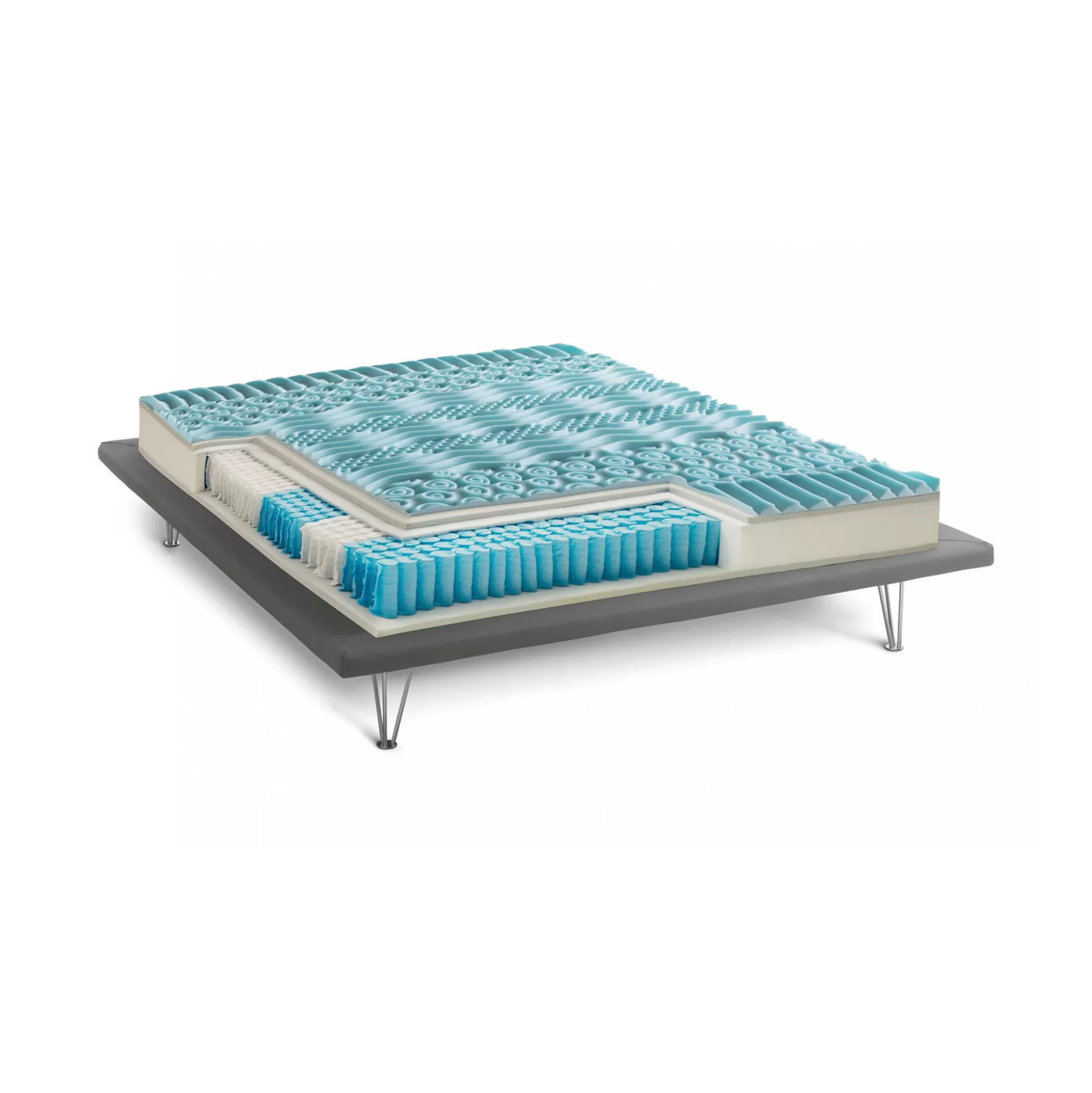 Dmora Materassi Singoli<Materasso singolo Adrano, Anti acaro e Anallergico, Cm 80x190h27