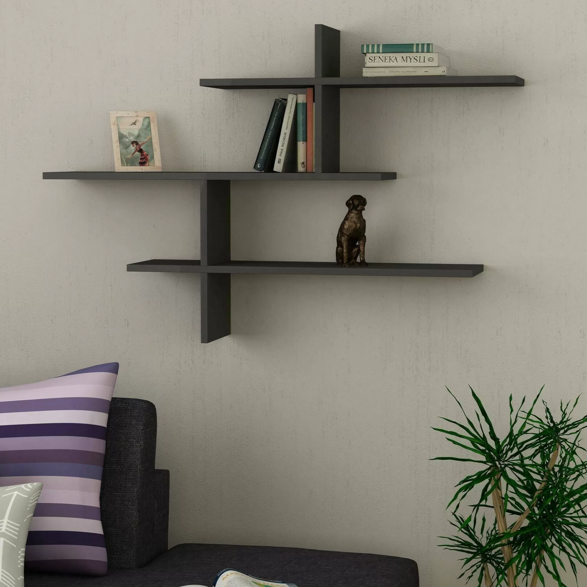 Dmora Mensole<Mensola Antani, 123x22h81 cm,