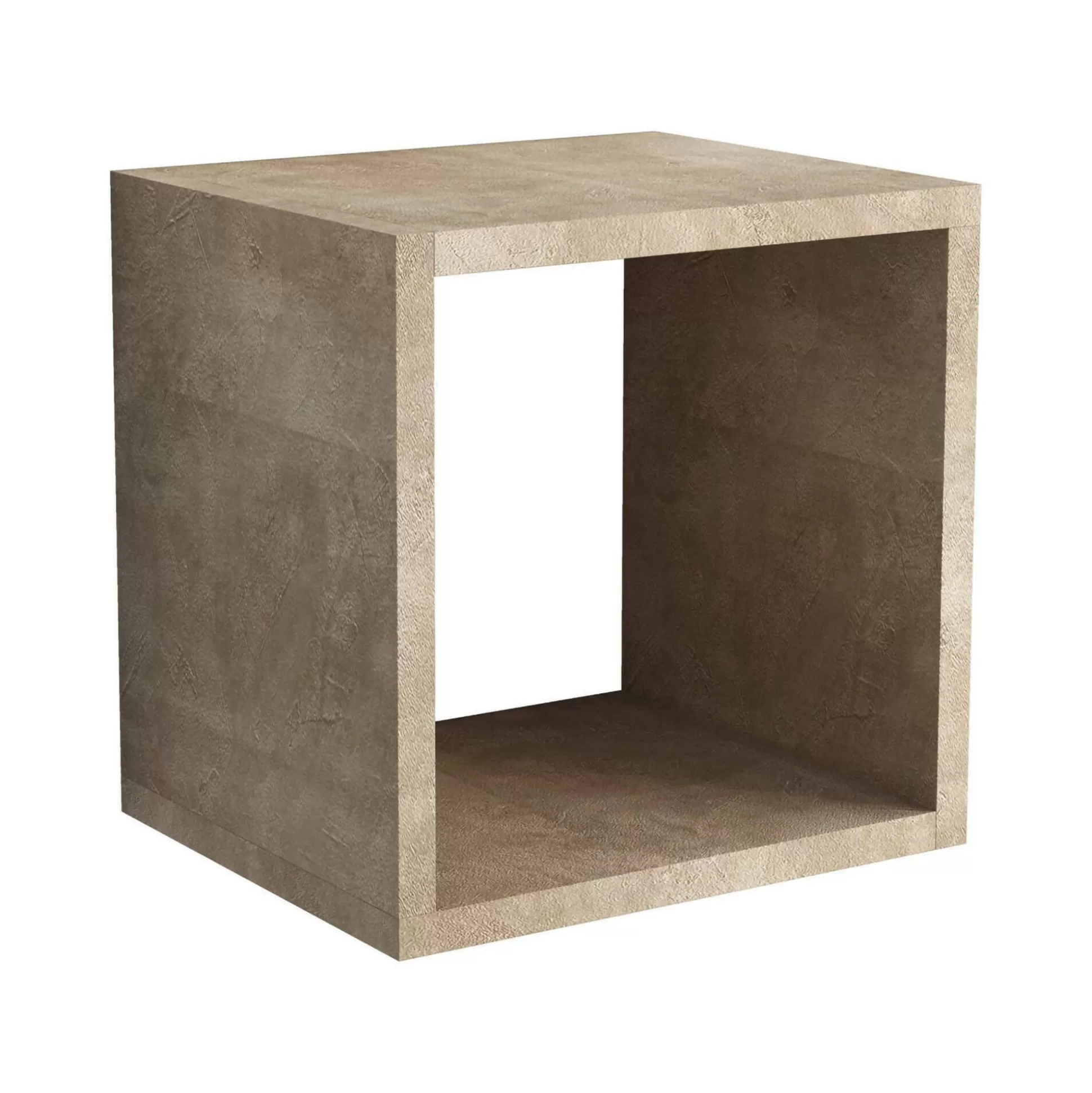Dmora Mensole<Mensola Azzigo, 30x25h30 cm, Ruggine