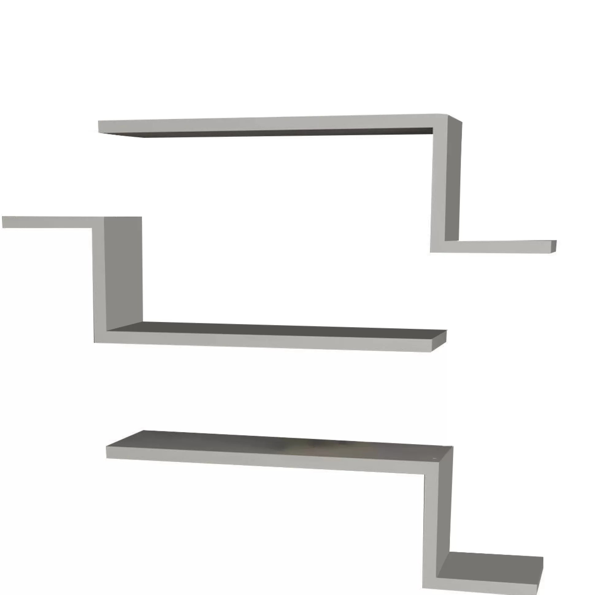 Dmora Mensole<Mensola Baku, 56x15 h18 cm,