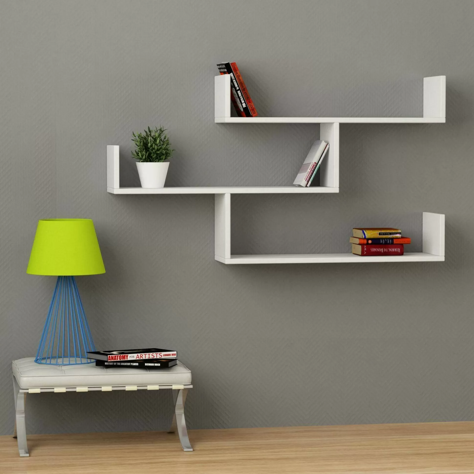 Dmora Mensole<Mensola Sadachbia, 119x23h67 cm,