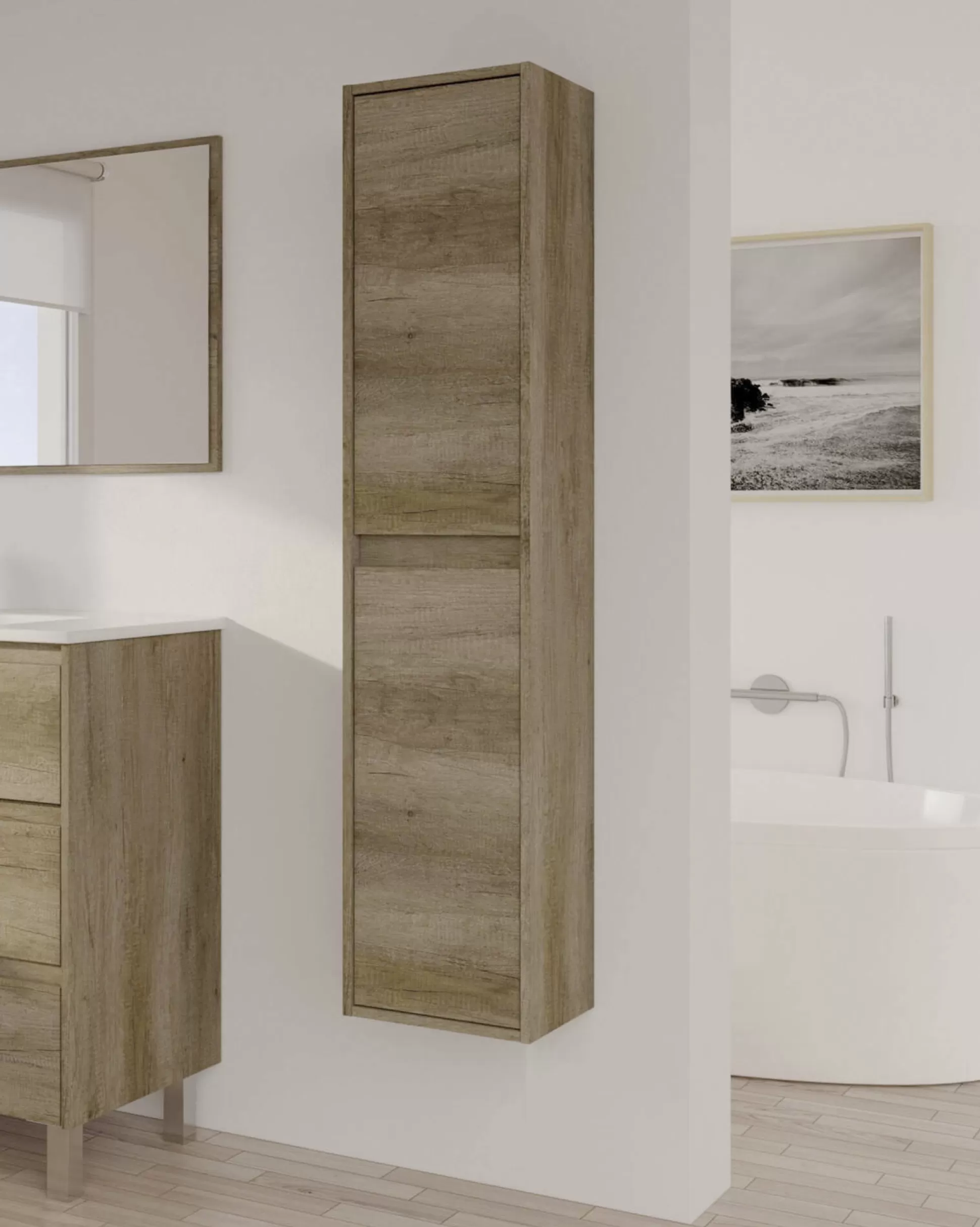 Dmora Mobili Colonna<Mobile colonna Aladin, 30x26h140 cm,