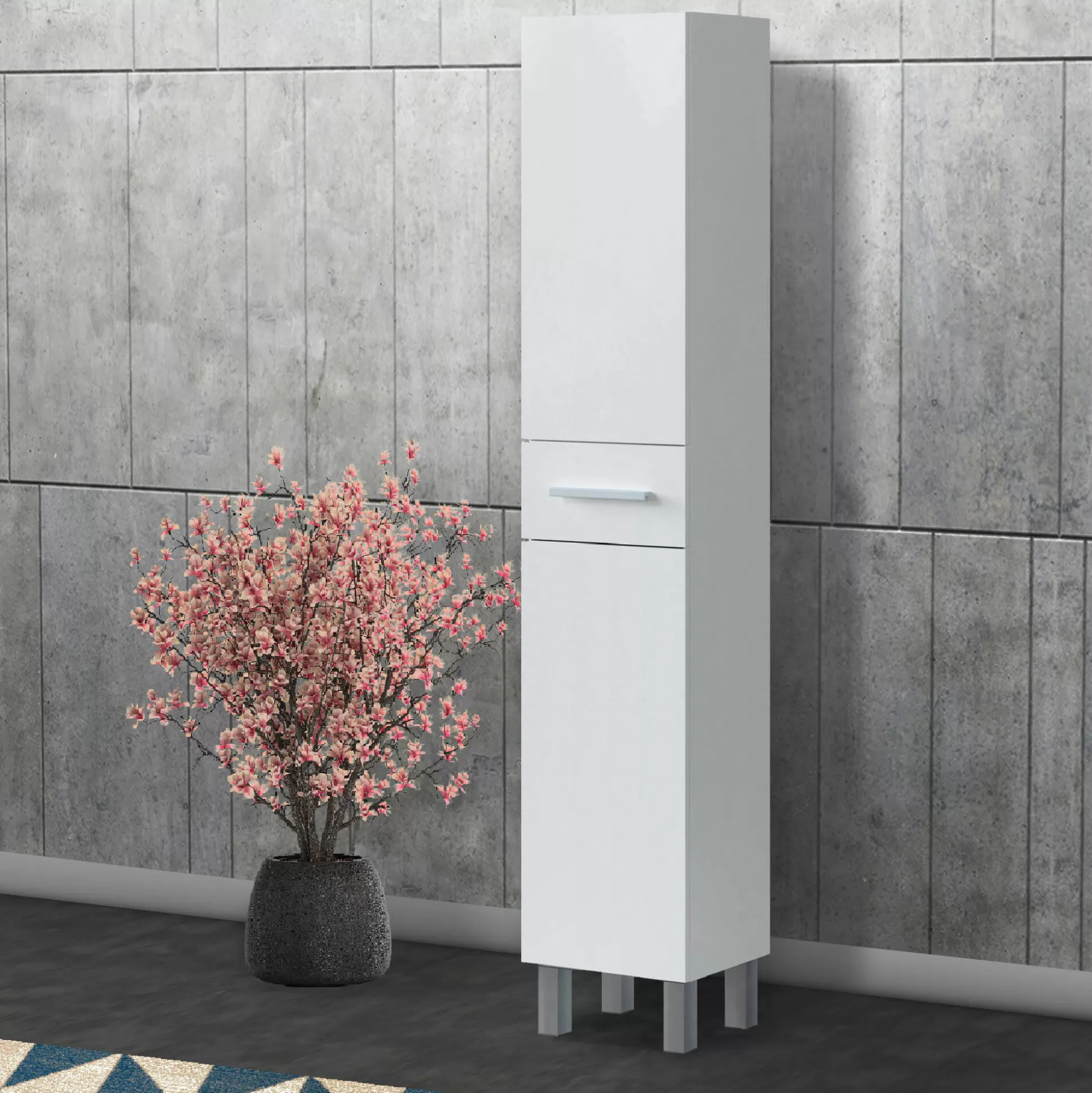 Dmora Mobili Colonna<Mobile colonna Alka, 35x31h182 cm,