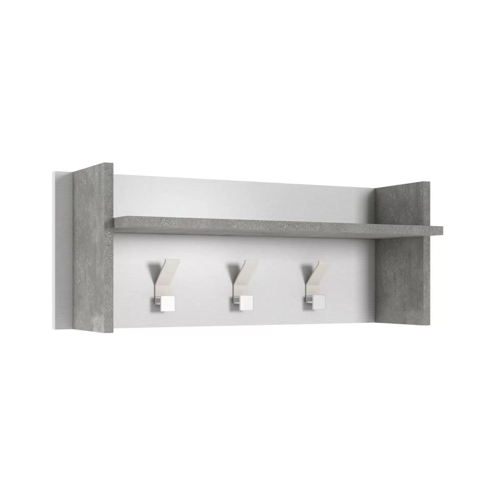 Dmora Mobili Da Ingresso<Mobile da ingresso Angry, 90x29h34 cm, Bianco e Cemento
