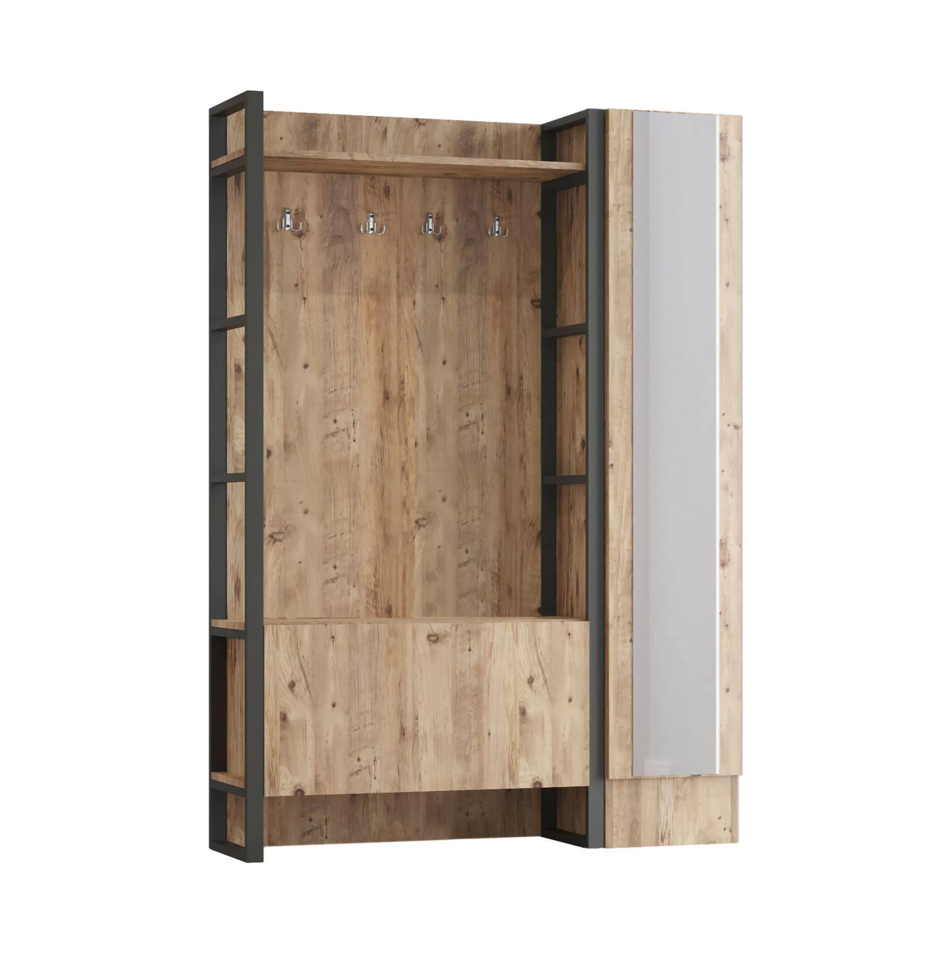 Dmora Mobili Da Ingresso<Mobile da ingresso Damasco, 126x34 h180 cm,