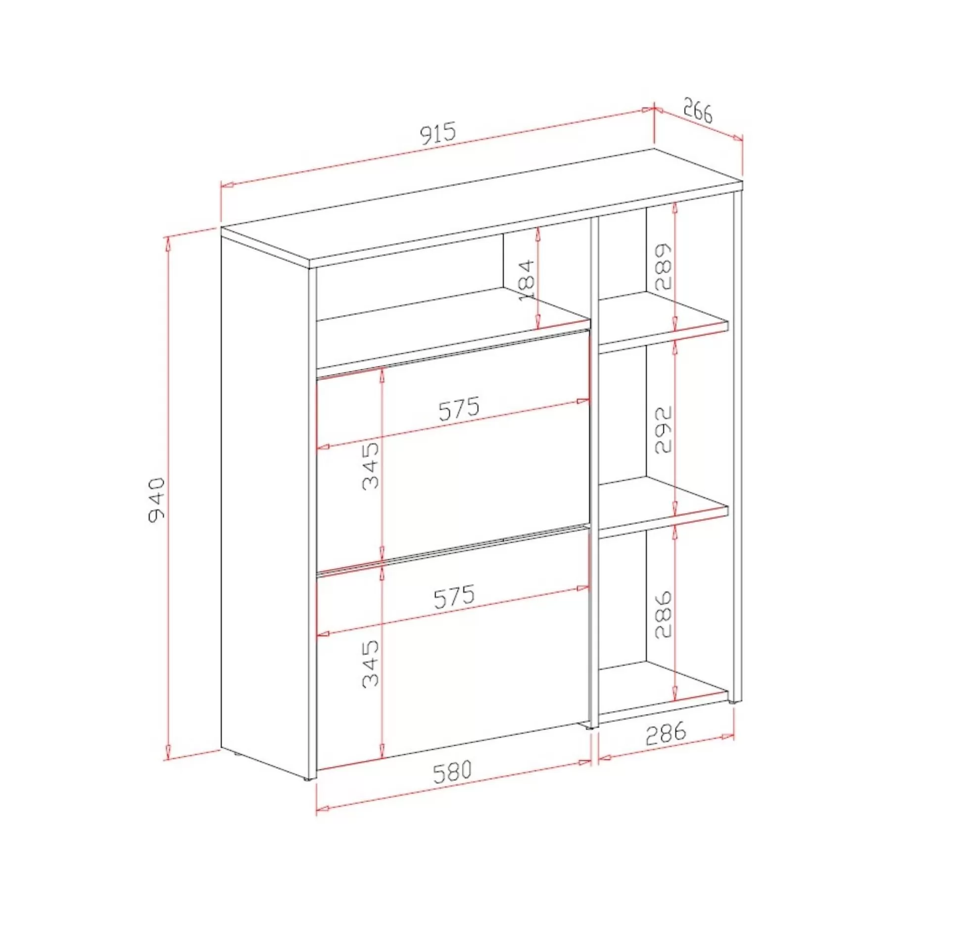 Dmora Mobili Da Ingresso<Mobile da ingresso Scultore, 92x27h94 cm, Cemento e Bianco