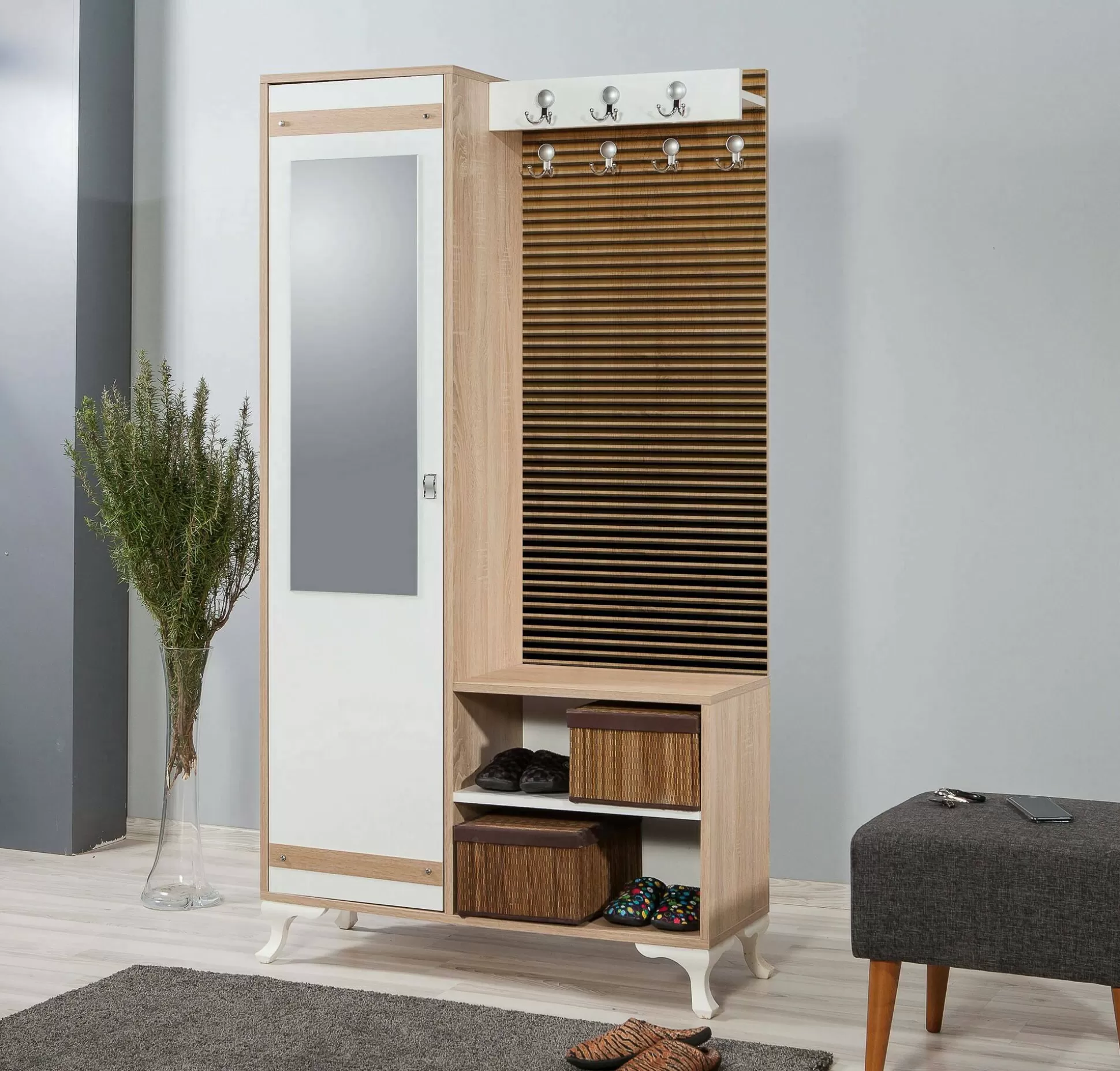 Dmora Mobili Da Ingresso<Mobile da ingresso Sugilite, 100x36h190 cm,