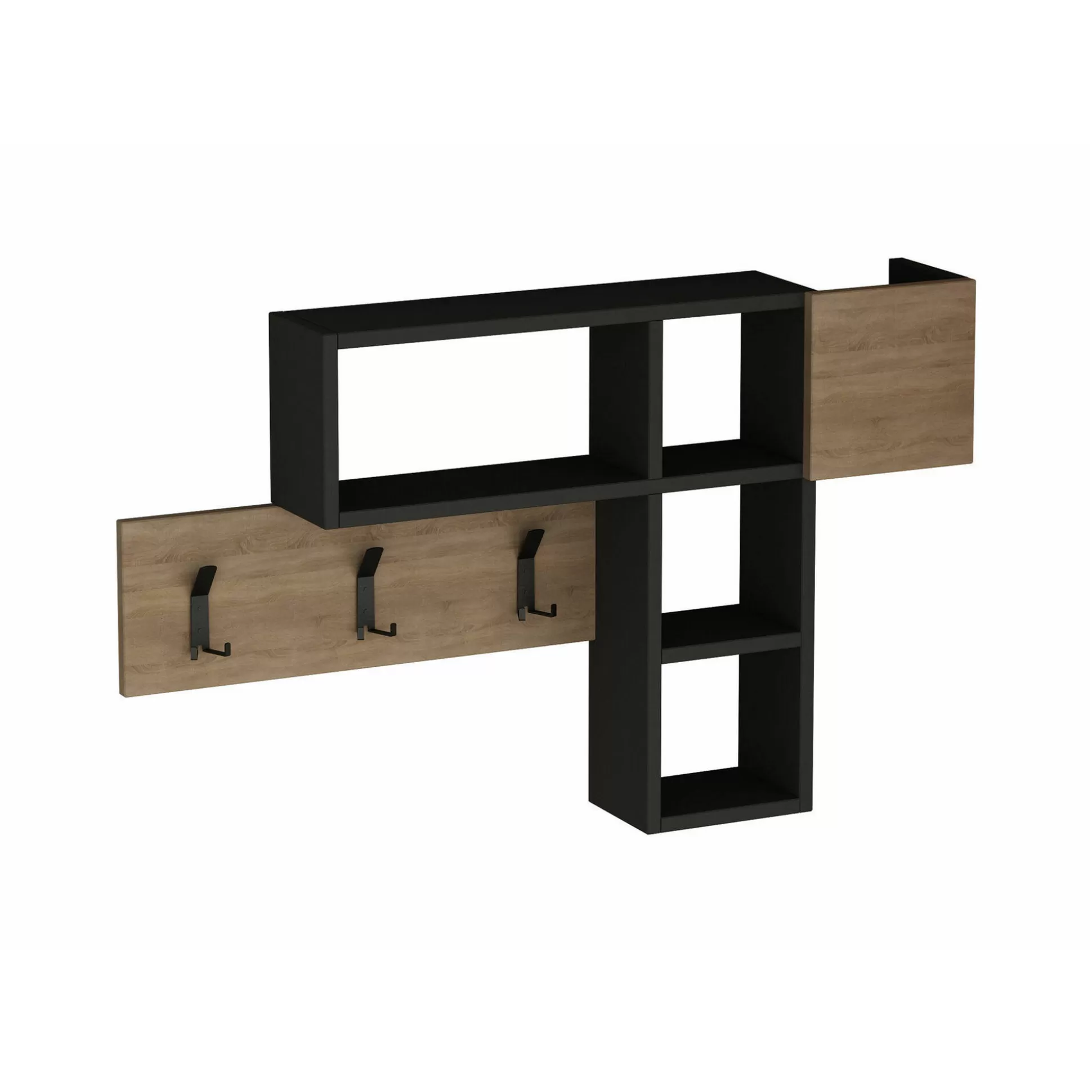 Dmora Mobili Da Ingresso<Mobile da ingresso Yagi, 100x15 h61 cm, Quercia e Antracite