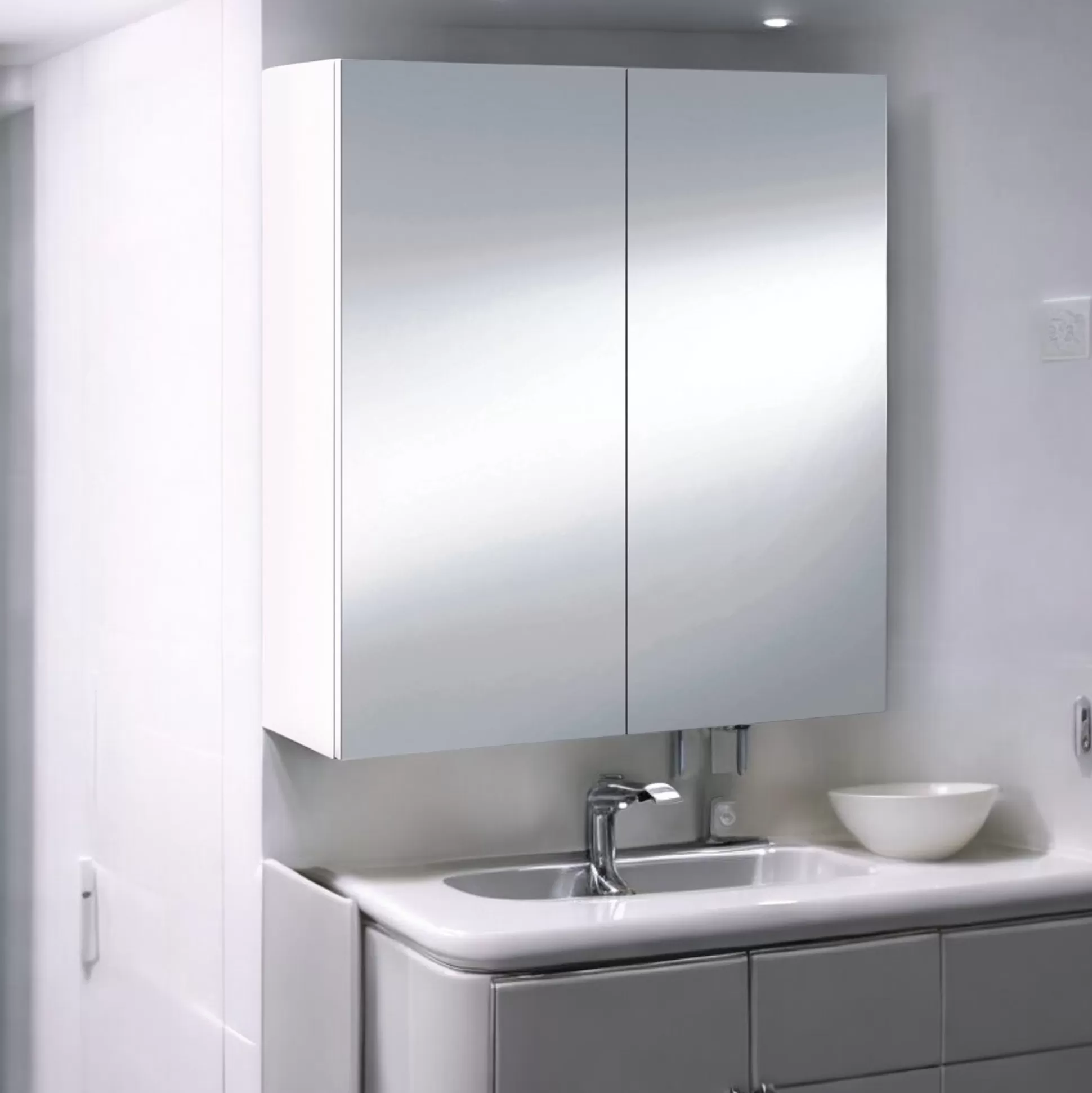 Dmora Mobili Pensili<Mobile pensile Andaluso, , 60x21h65 - 2 ante cm