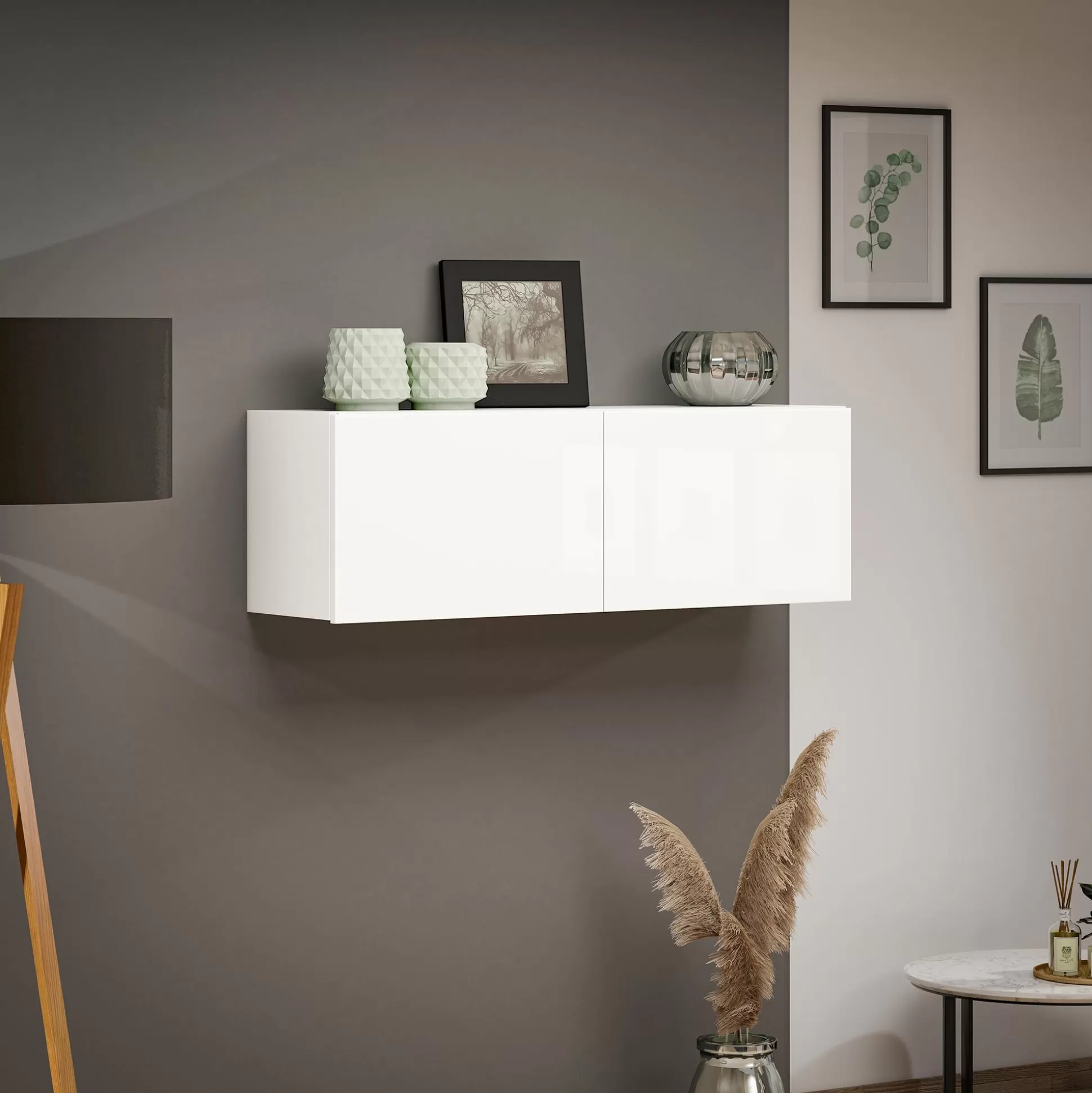 Dmora Mobili Pensili<Mobile pensile Ostrense, 113x39h37 cm,