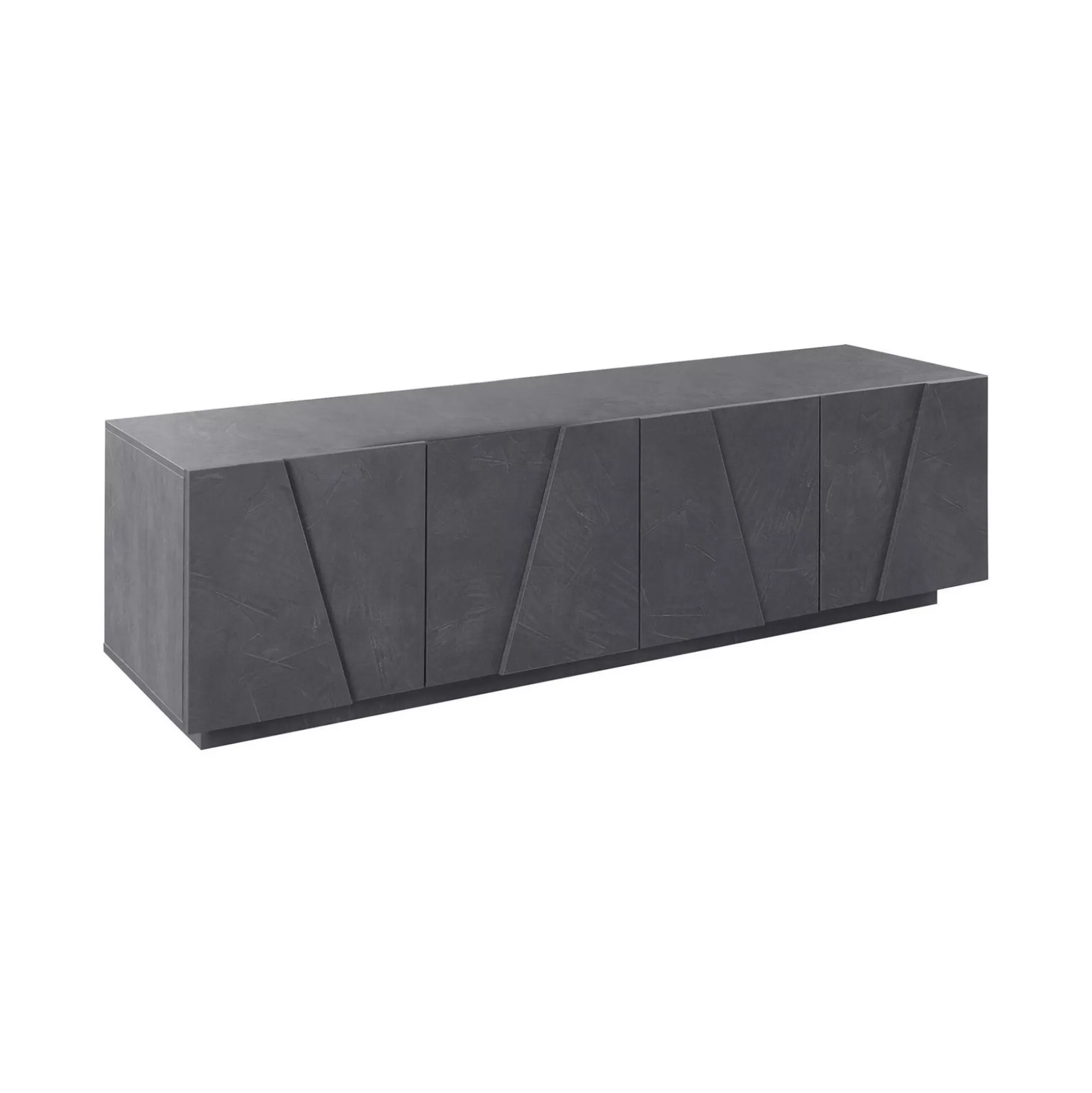 Dmora Mobili Porta Tv<Mobile porta TV Acix, cm 162x44h46, Grigio