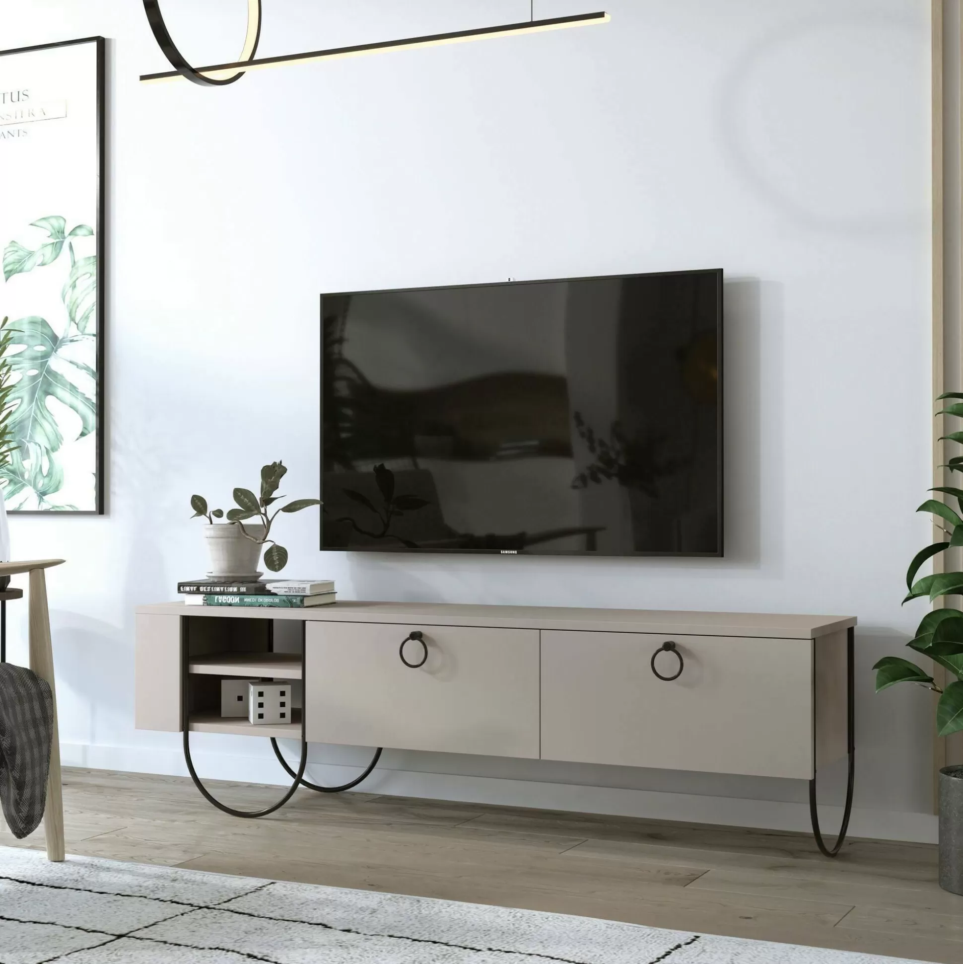 Dmora Mobili Porta Tv<Mobile porta TV Adige, 150x36 h44 cm,