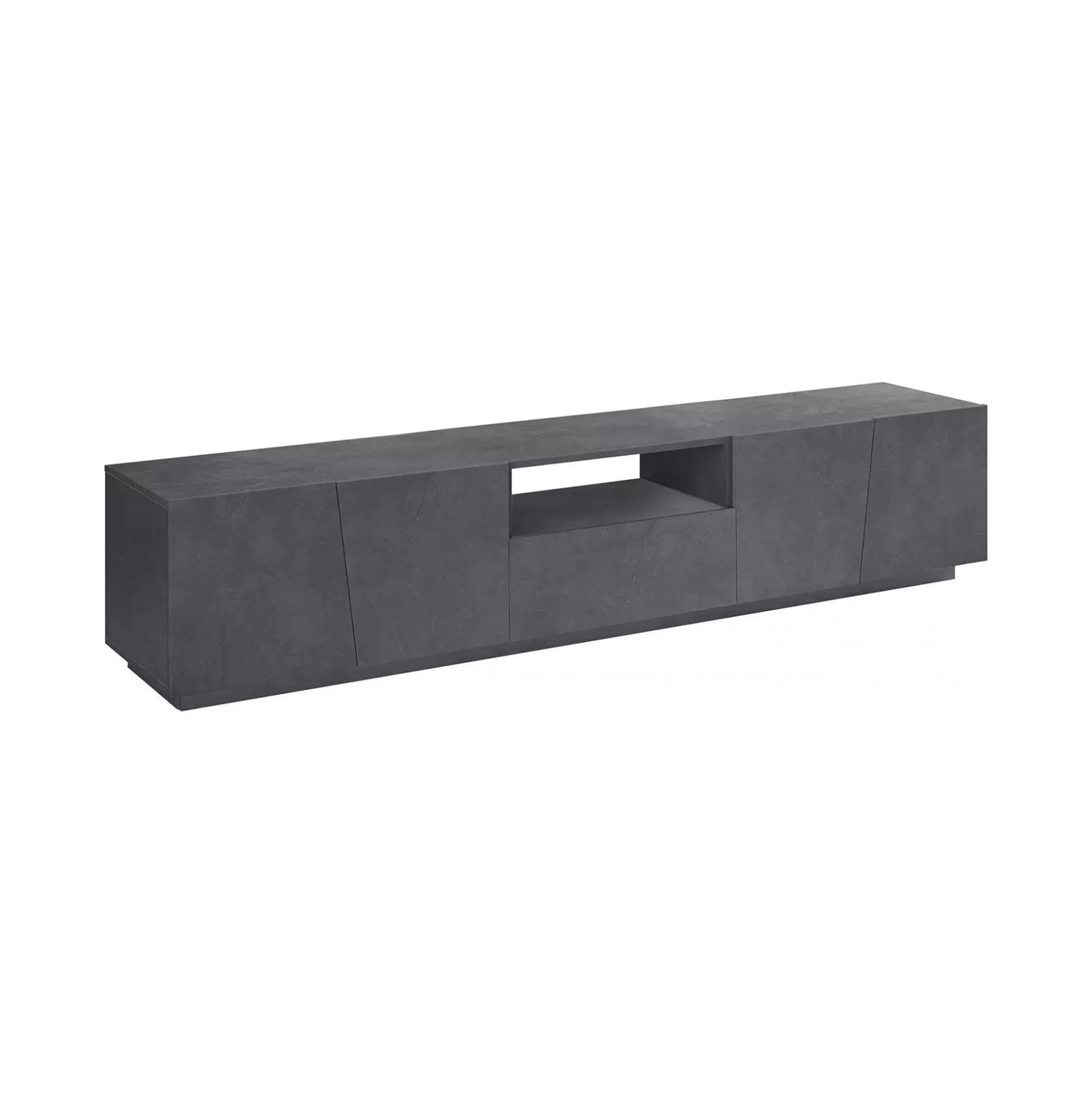 Dmora Mobili Porta Tv<Mobile porta TV Azzurras, , con luce LED