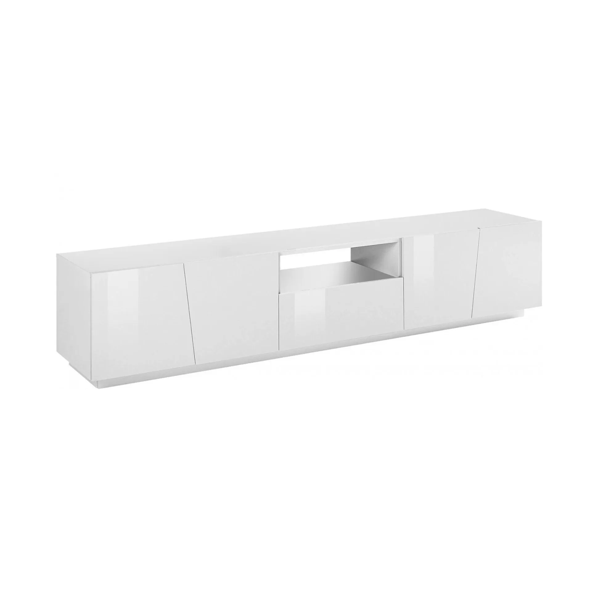 Dmora Mobili Porta Tv<Mobile porta TV Azzurras, , con luce LED