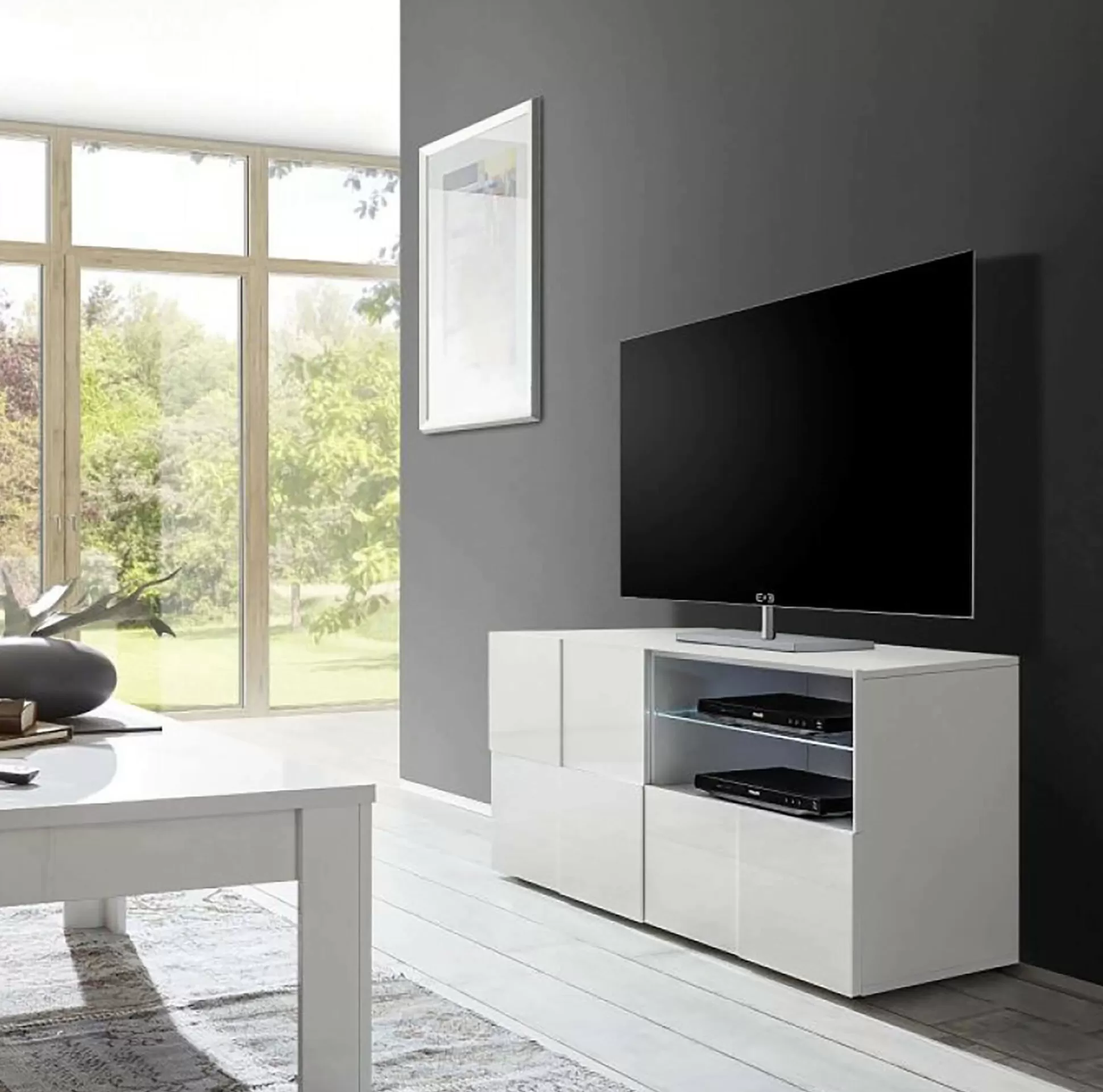 Dmora Mobili Porta Tv<Mobile porta TV Dcutron, 122x43 h57 cm,