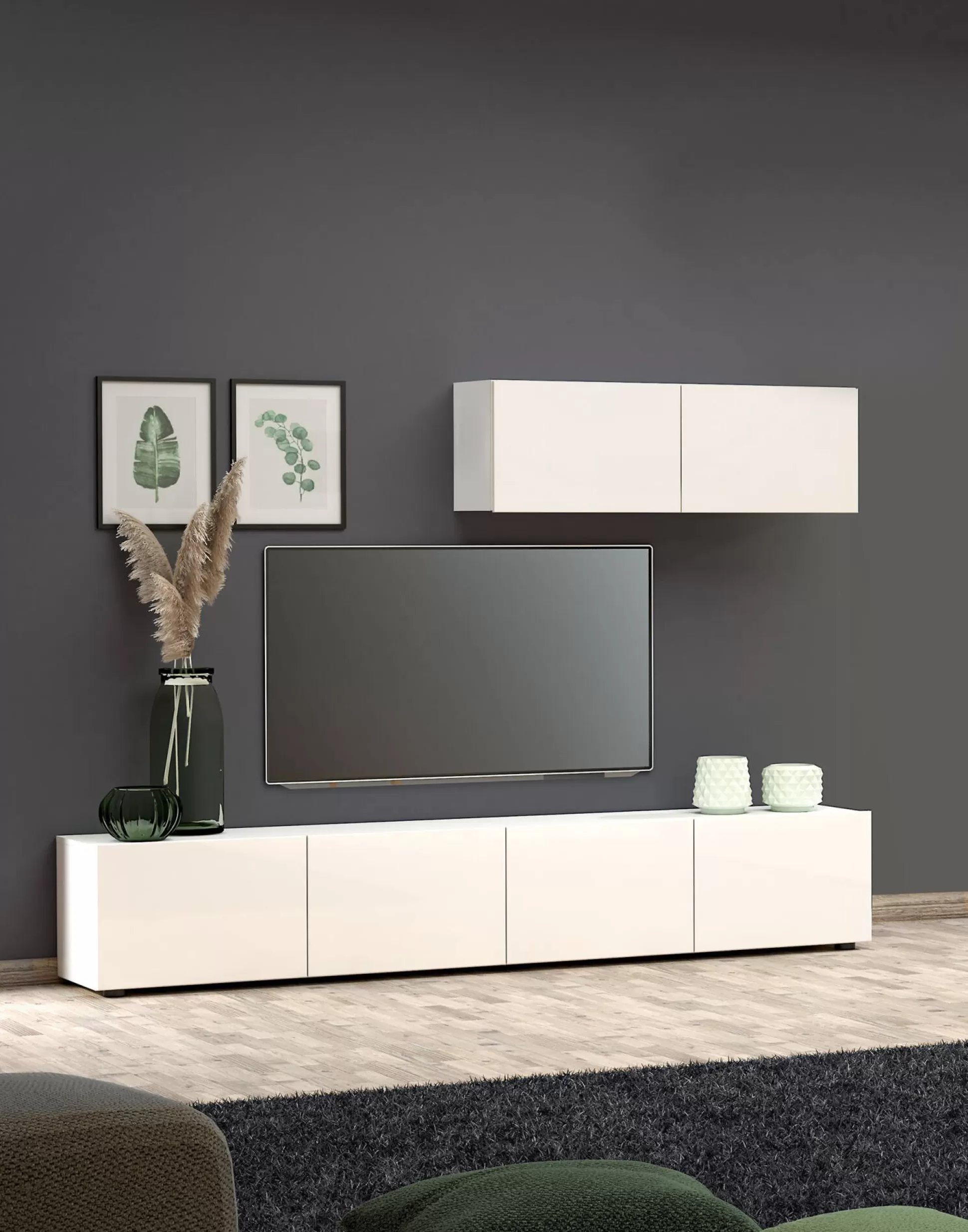 Dmora Mobili Porta Tv<Mobile porta TV Dfilippin, 225x38h39 cm,