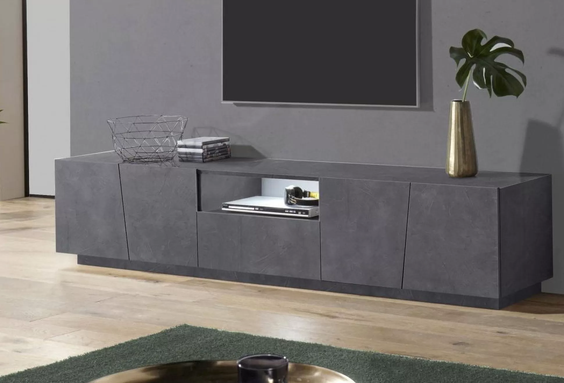 Dmora Mobili Porta Tv<Mobile porta TV Dlori, cm 220x43h46,