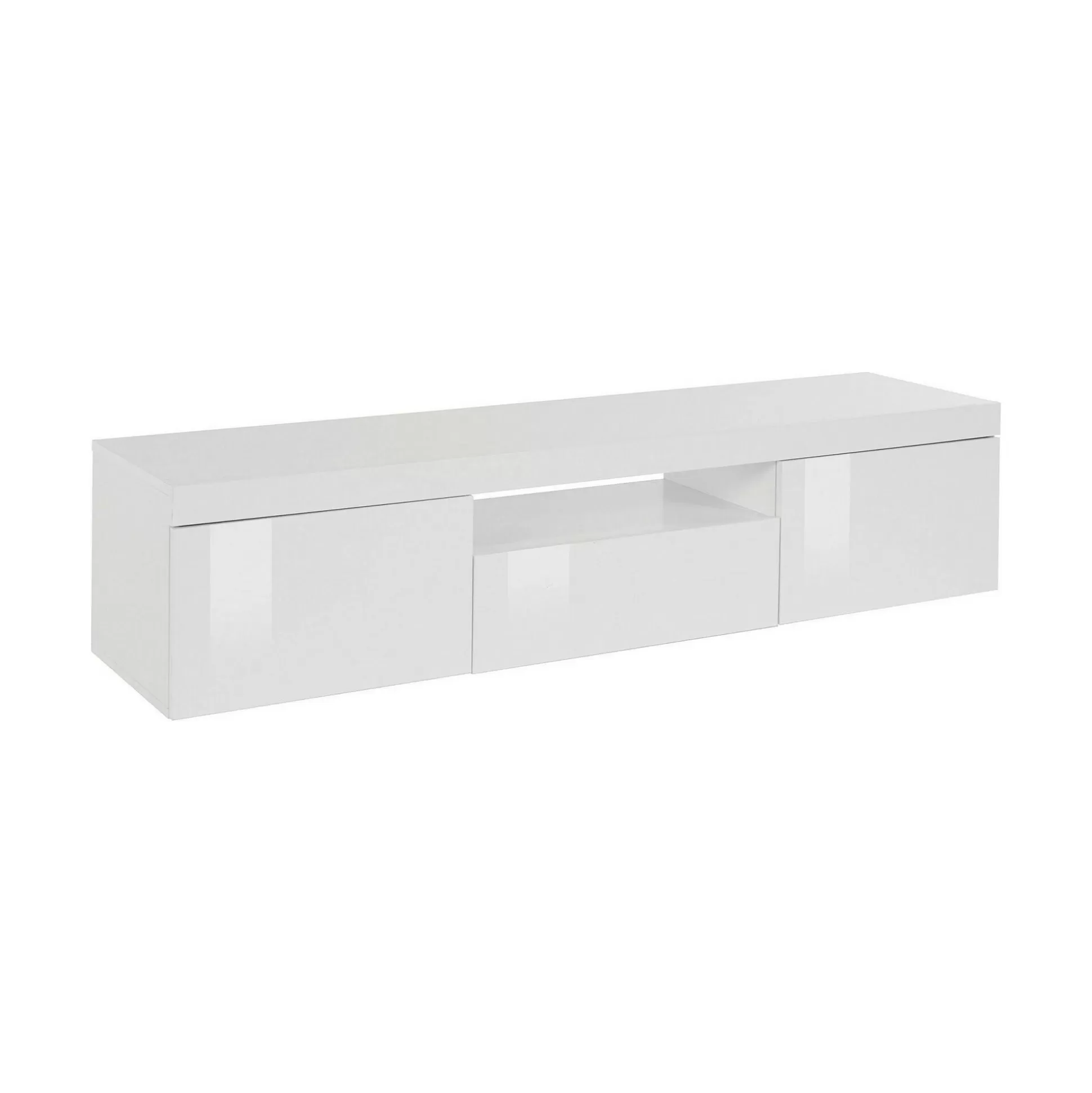 Dmora Mobili Porta Tv<Mobile porta TV Edoarda, 160x40h35 cm, lucido