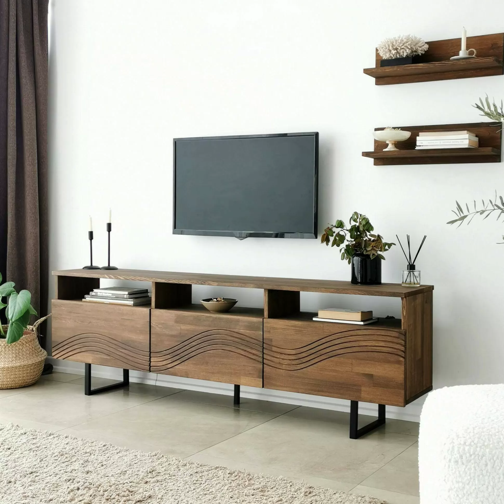 Dmora Mobili Porta Tv<Mobile porta TV Ulana, 170x30h40 cm,