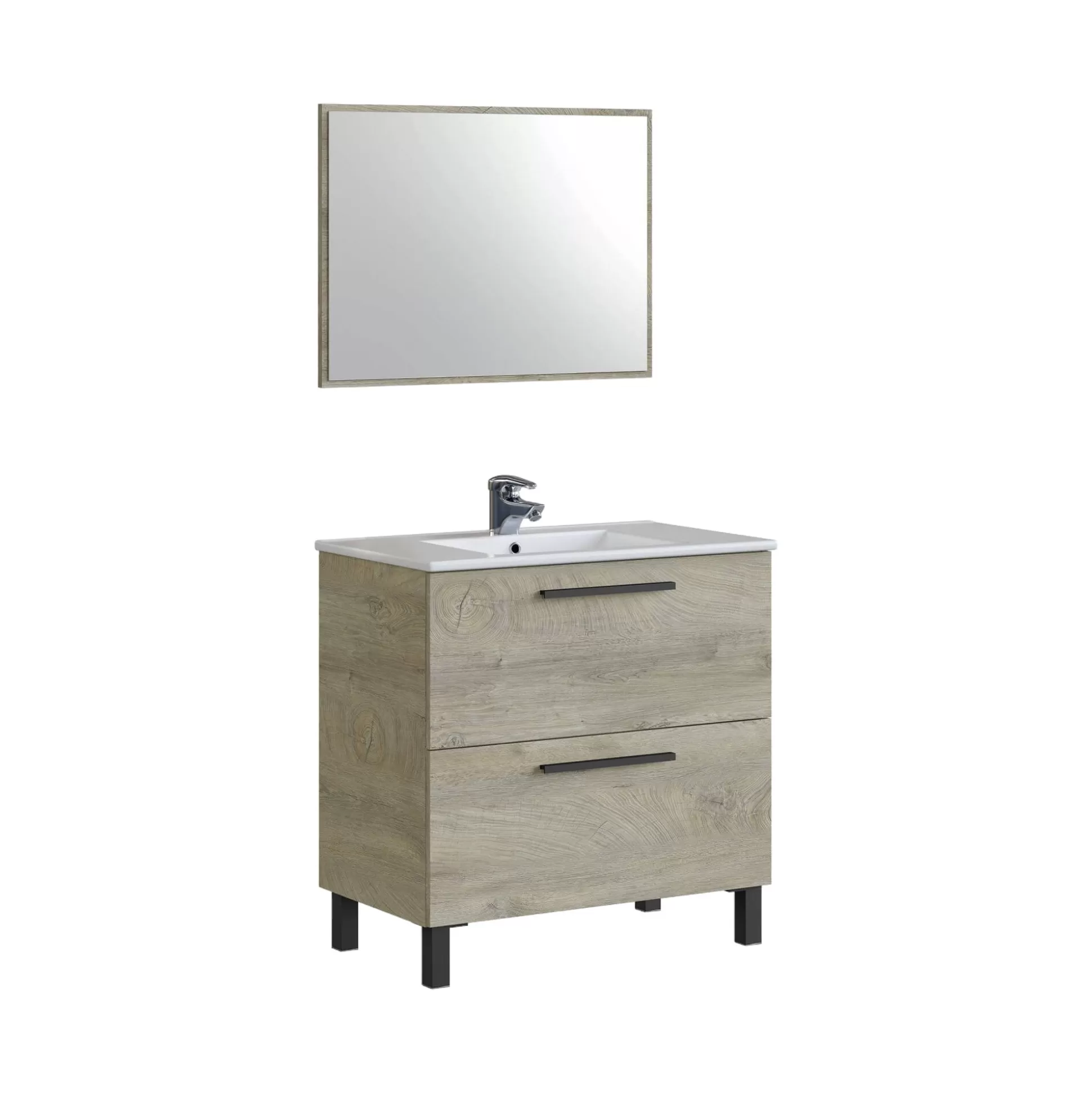 Dmora Mobili Sottolavabo<Mobile sottolavabo Abissalino, 80x45h80 cm,