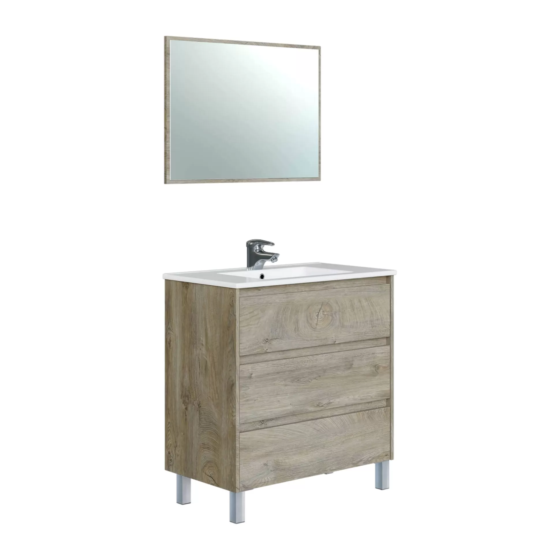 Dmora Mobili Sottolavabo<Mobile sottolavabo Albachiara, 80x45h86 cm,