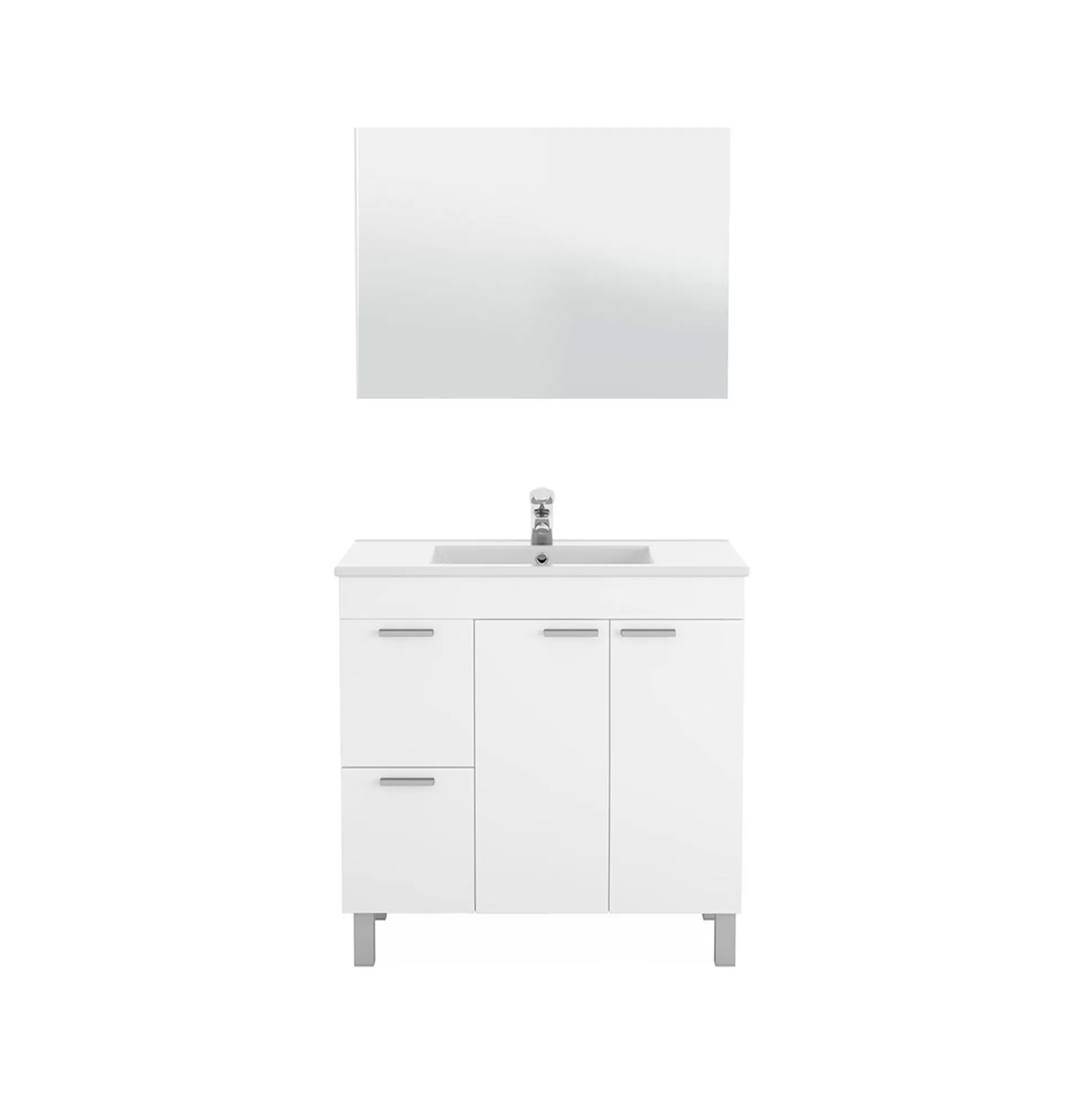 Dmora Mobili Sottolavabo<Mobile sottolavabo Aracth, 80x45h80 cm,