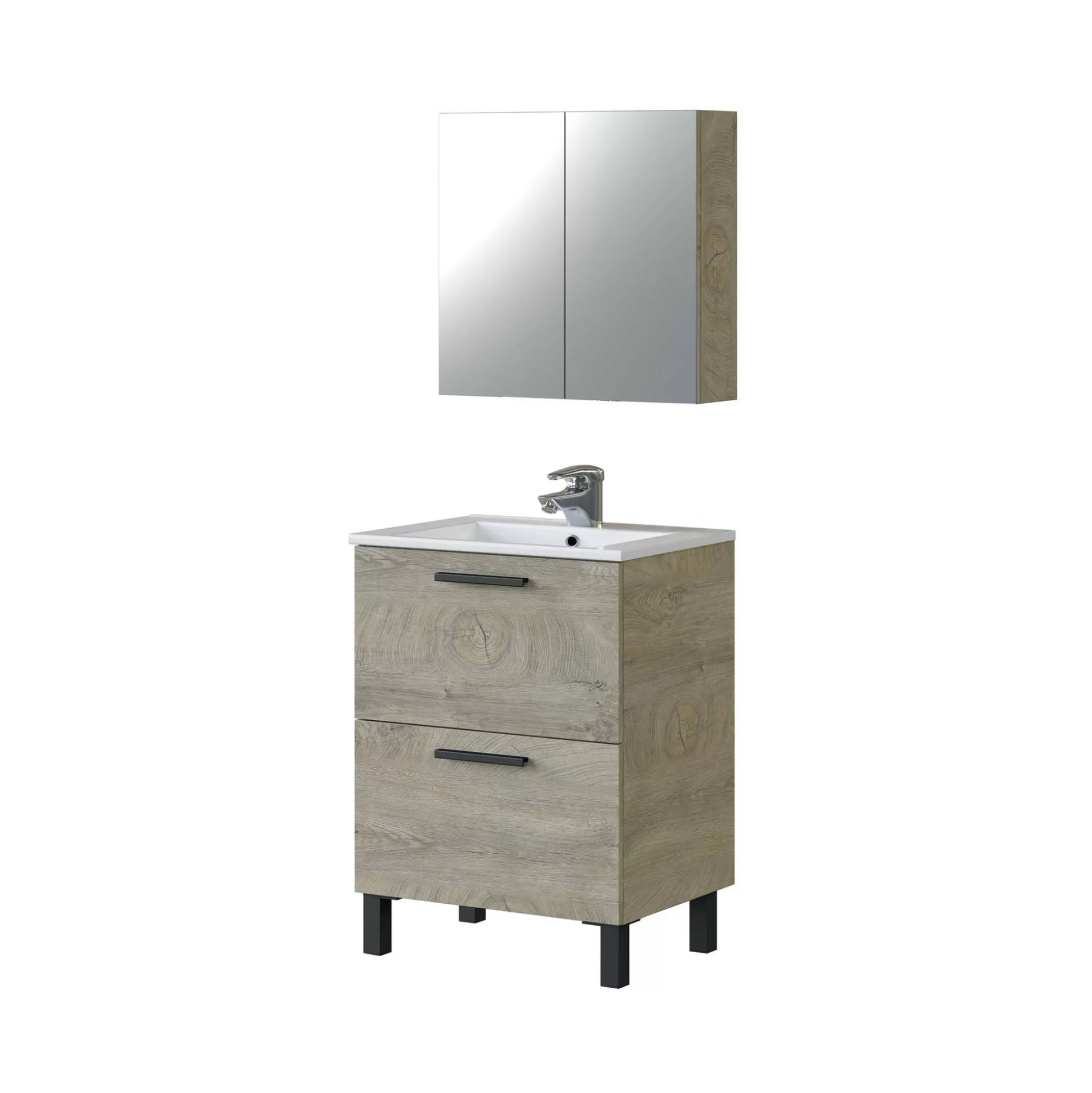 Dmora Mobili Sottolavabo<Mobile sottolavabo Daarflo, 60x45h80 cm,