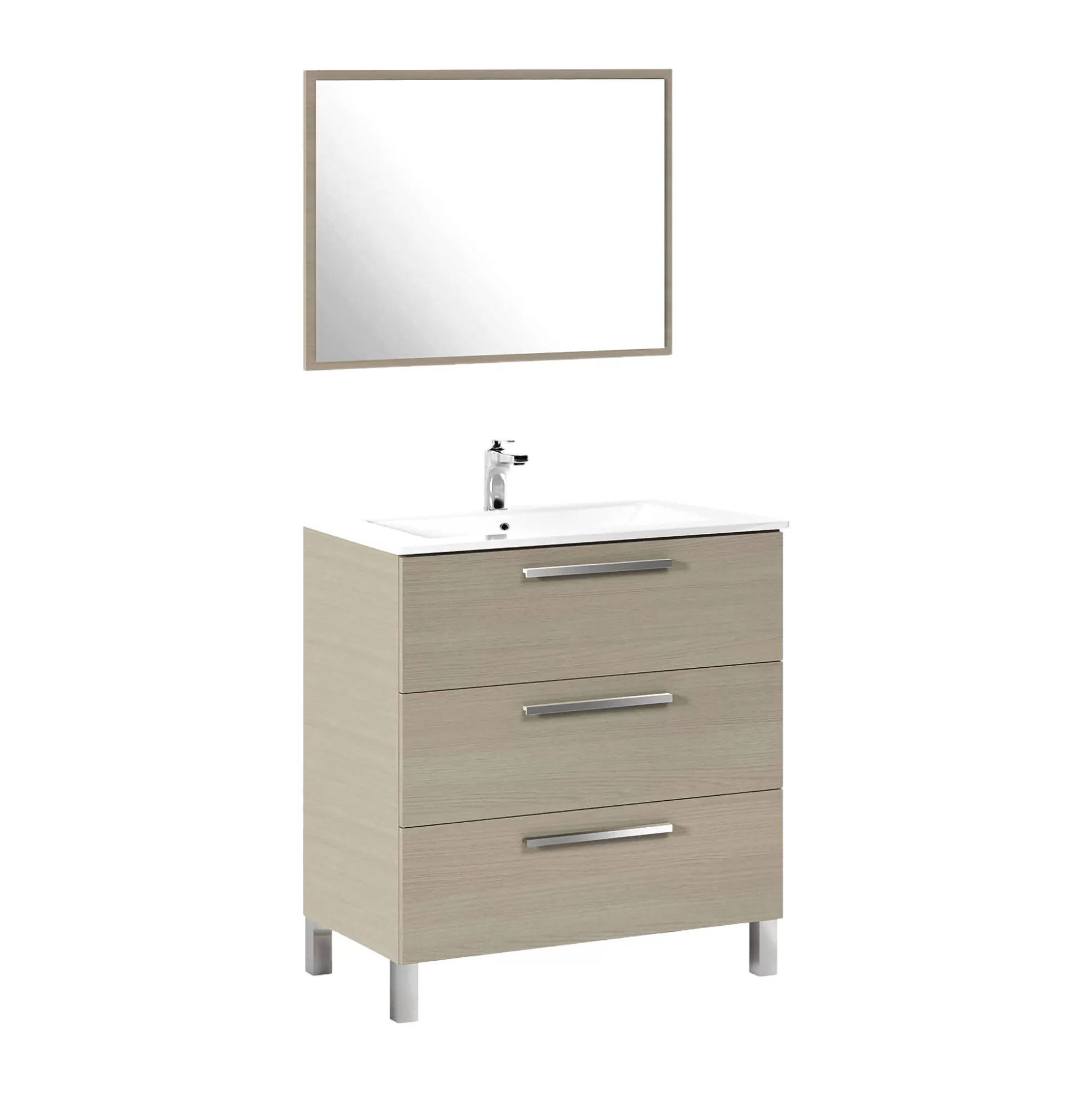 Dmora Mobili Sottolavabo<Mobile sottolavabo Elleboro, 80x45h86 cm,