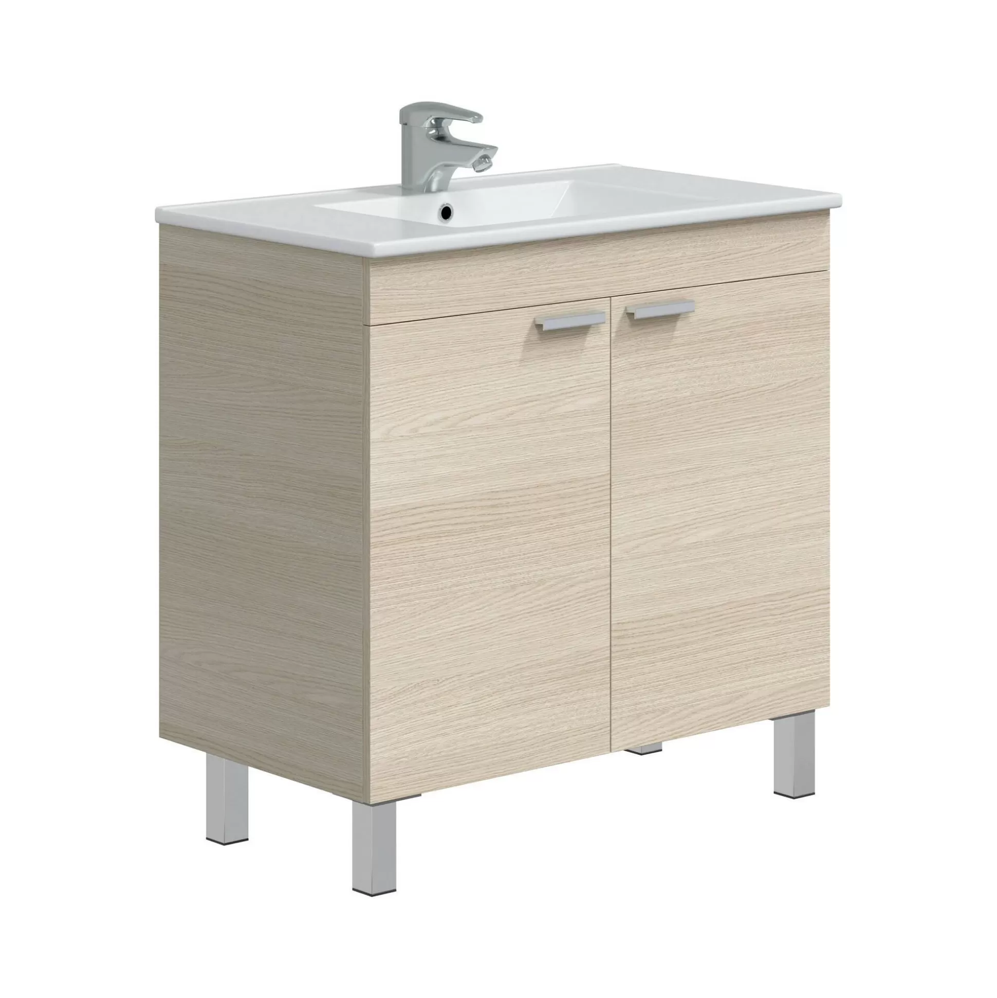 Dmora Mobili Sottolavabo<Mobile sottolavabo Florante, 80x45 h80 cm,