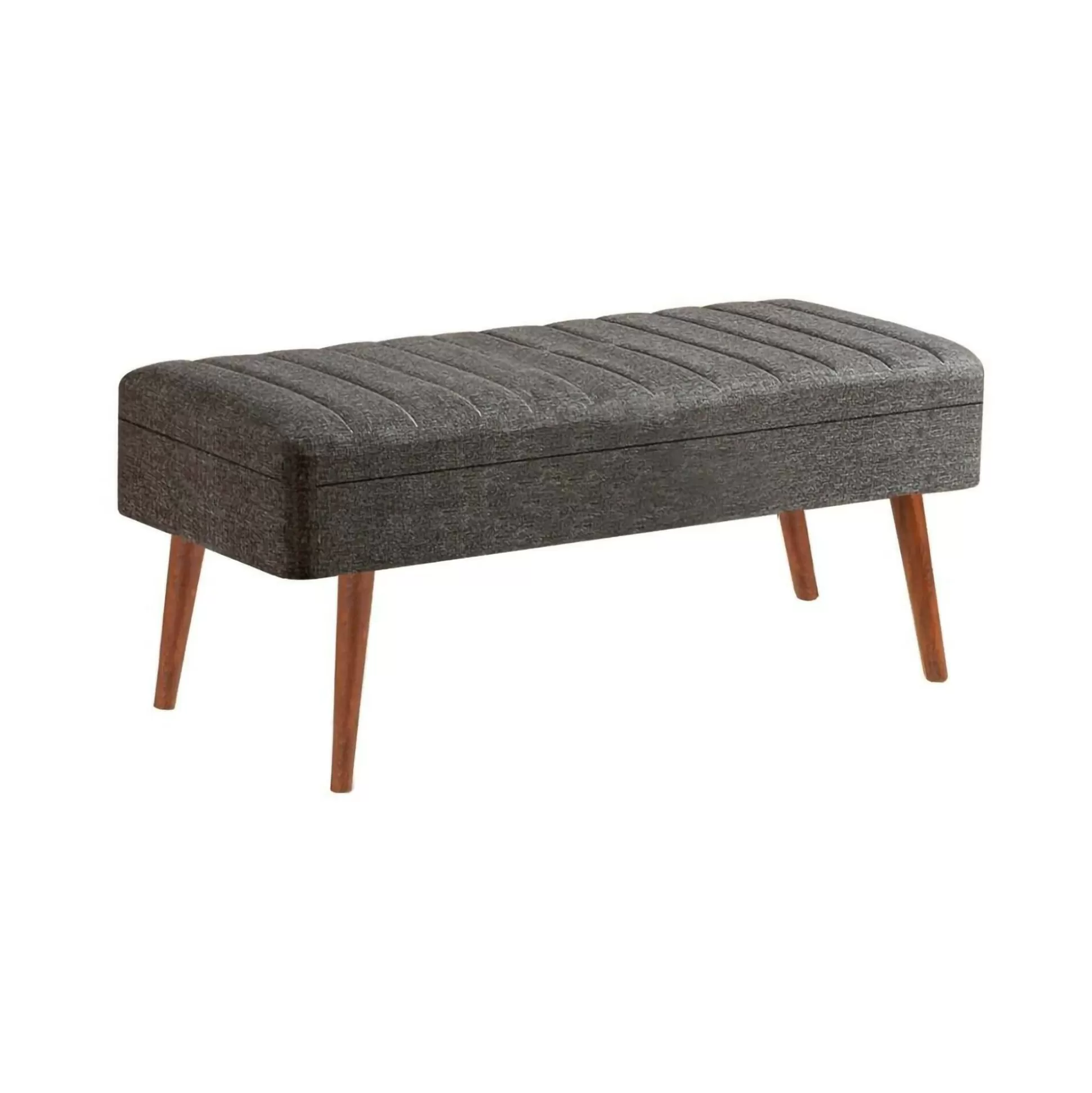 Dmora Panche<Panca Falcon, 90x39h40 cm, Noce e Antracite