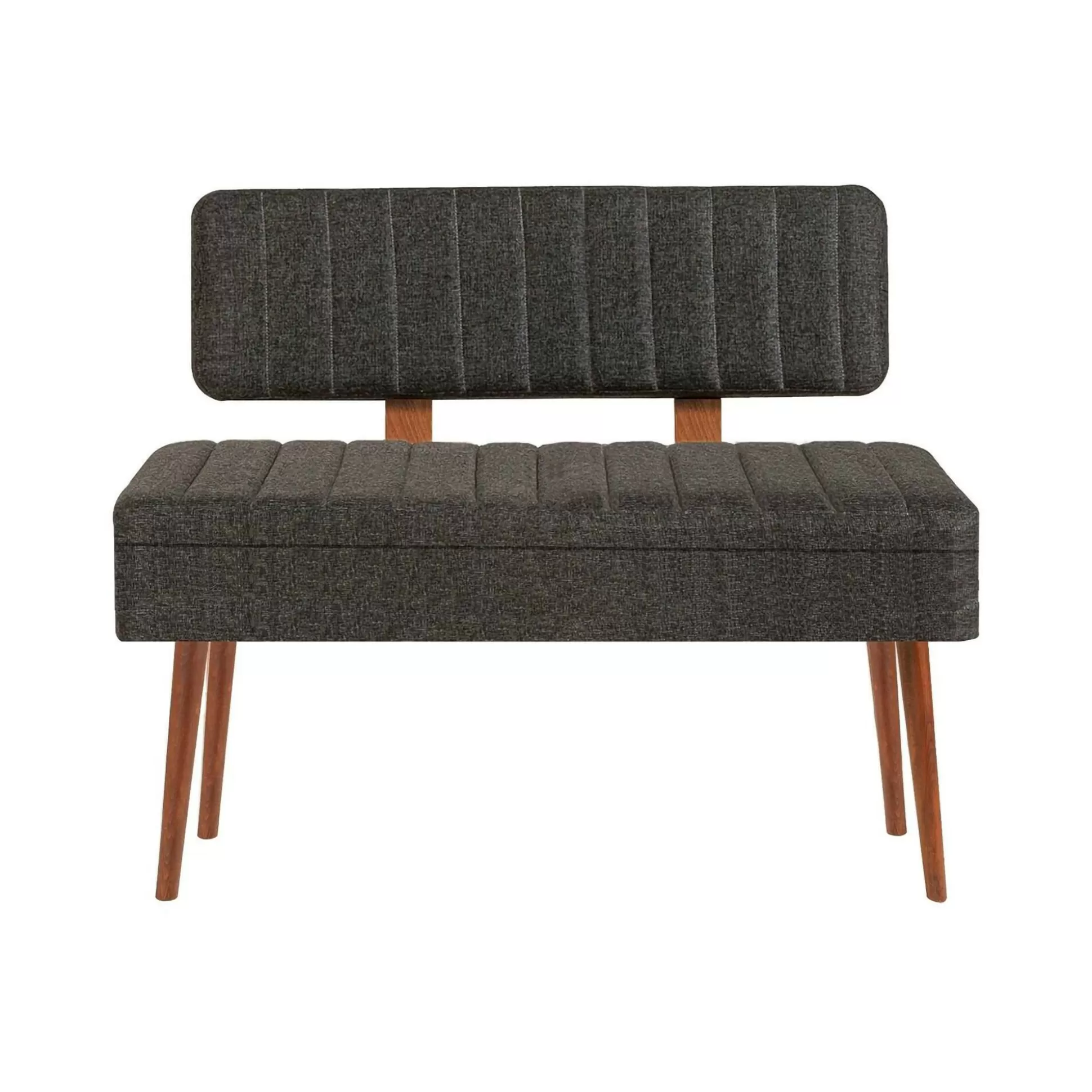 Dmora Panche<Panca Salento, 90x39h40 cm, Noce e Antracite