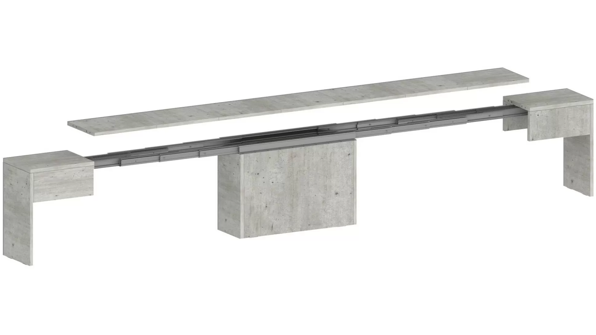 Dmora Panche<Panca Yutu, 290x25h45 cm,