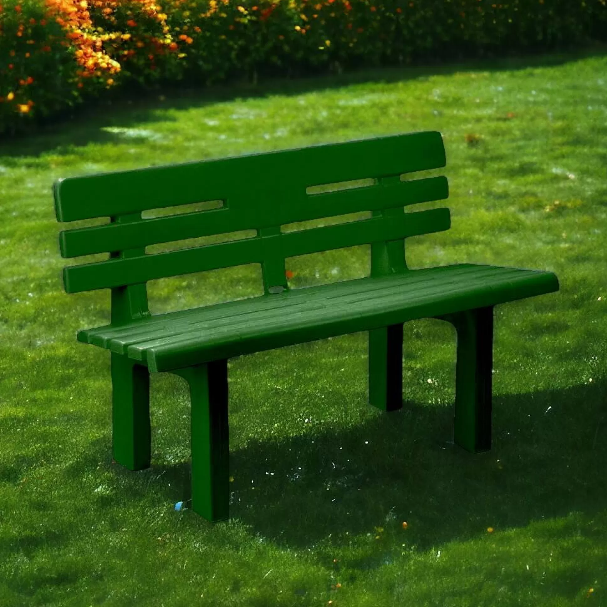 Dmora Panchine<Panchina da esterno Daltobel, 110x52h71 cm,
