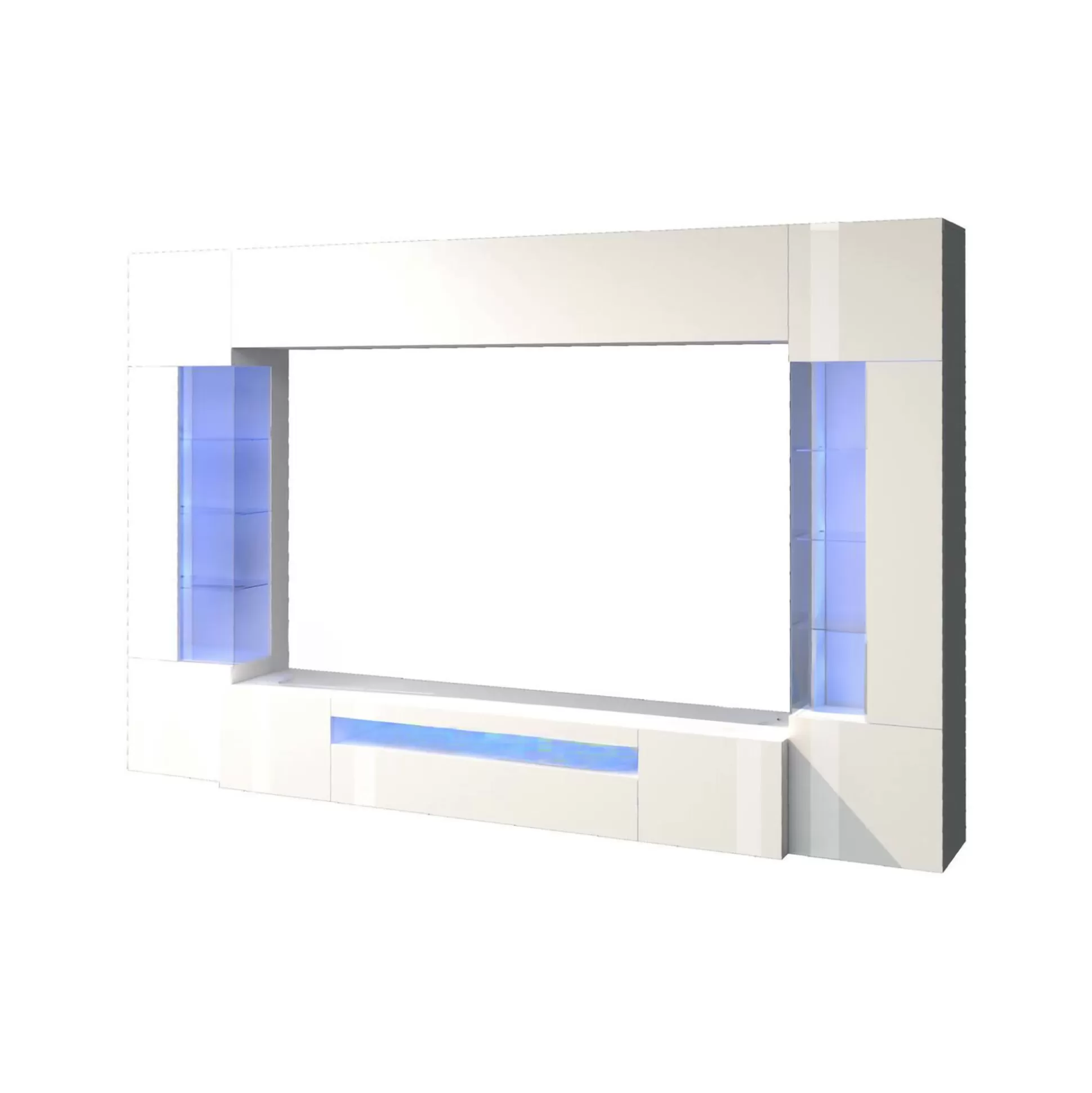 Dmora Pareti Attrezzate<Parete attrezzata Arga, cm 290x40h191,