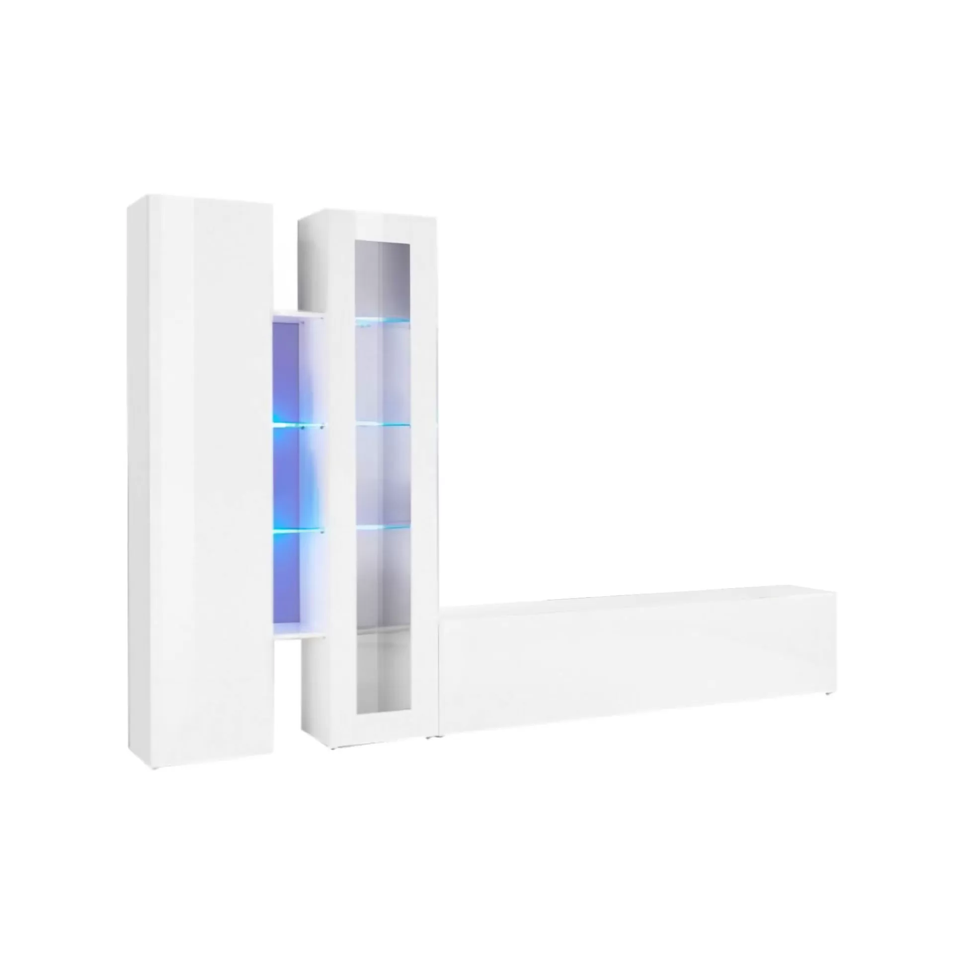 Dmora Pareti Attrezzate<Parete attrezzata Arin, cm 280x30h180,