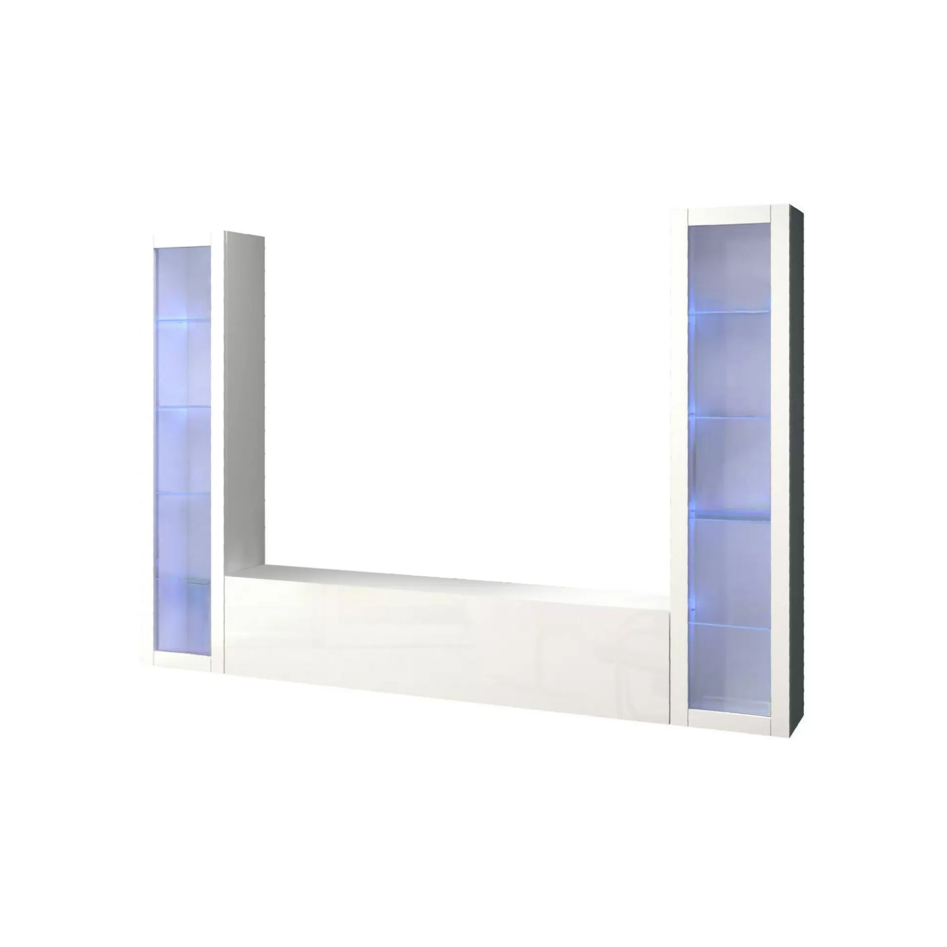 Dmora Pareti Attrezzate<Parete attrezzata Dduc, cm 260x30h180,