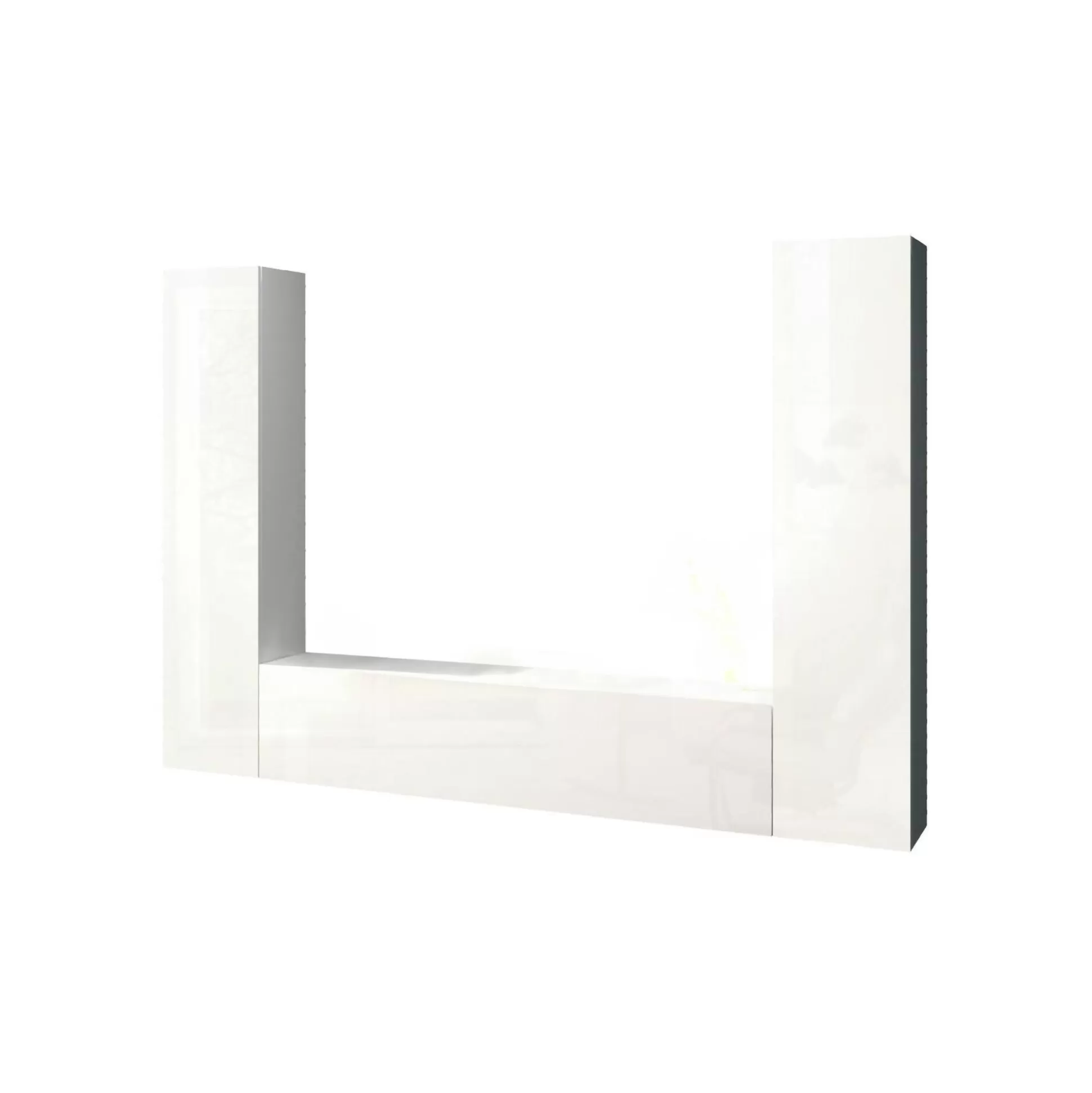 Dmora Pareti Attrezzate<Parete attrezzata Natasha, cm 260x30h180,