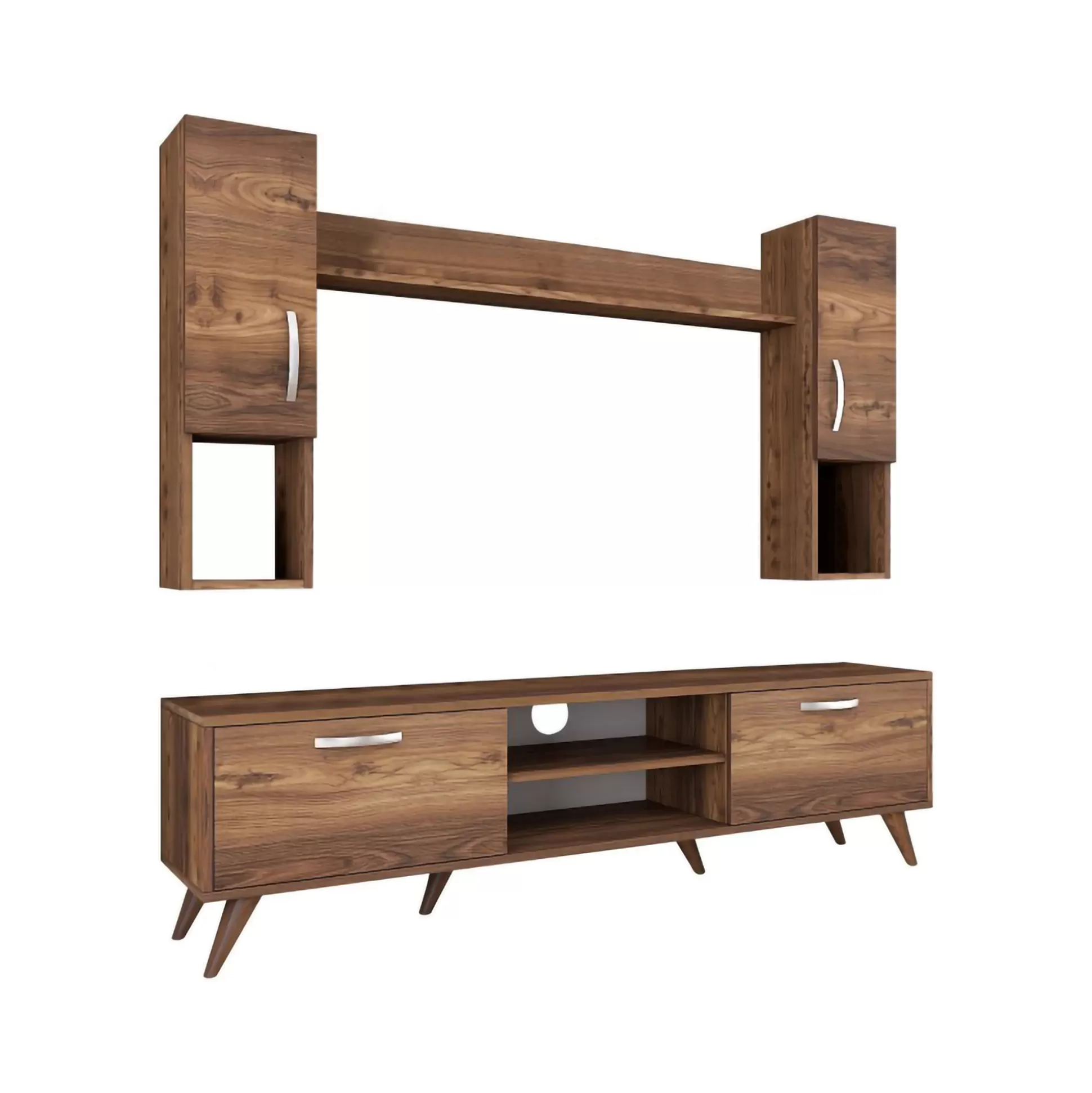 Dmora Pareti Attrezzate<Parete attrezzata Tino, 180x35 h49 cm,