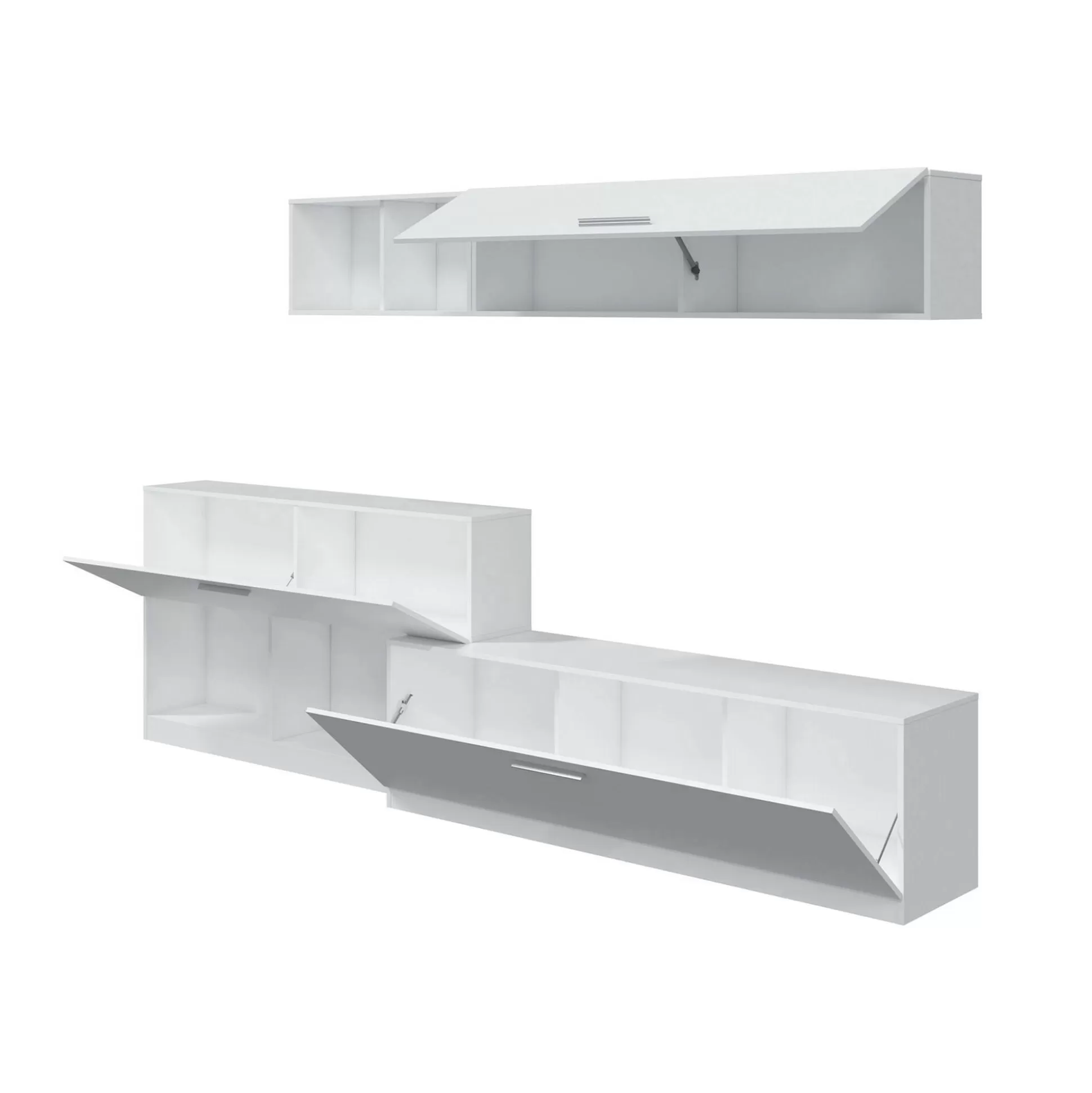 Dmora Pareti Attrezzate<Parete attrezzata Vobarno, 260x41h222 cm,