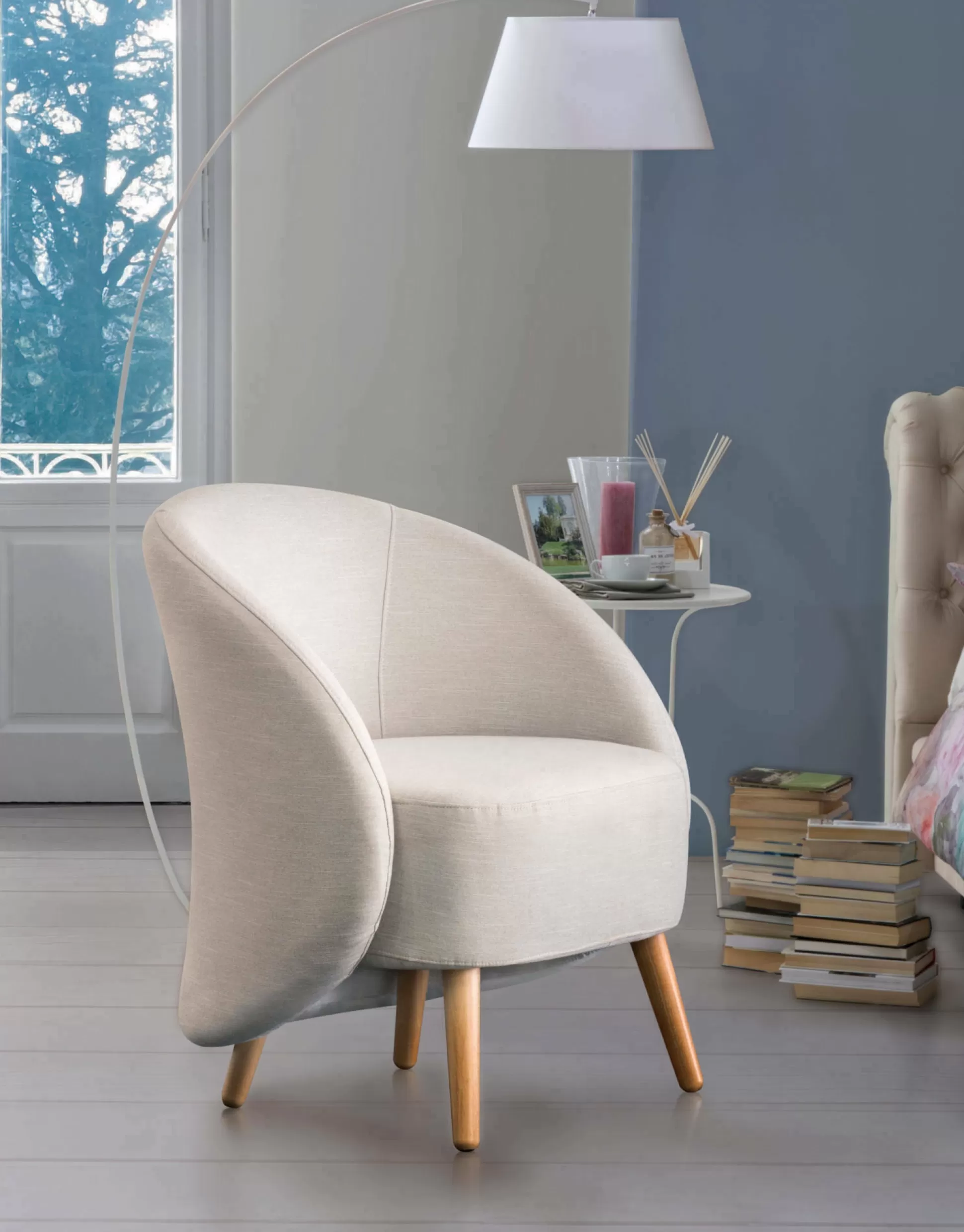 Dmora Poltrone<Poltrona Alla, Cm 70x60h80,