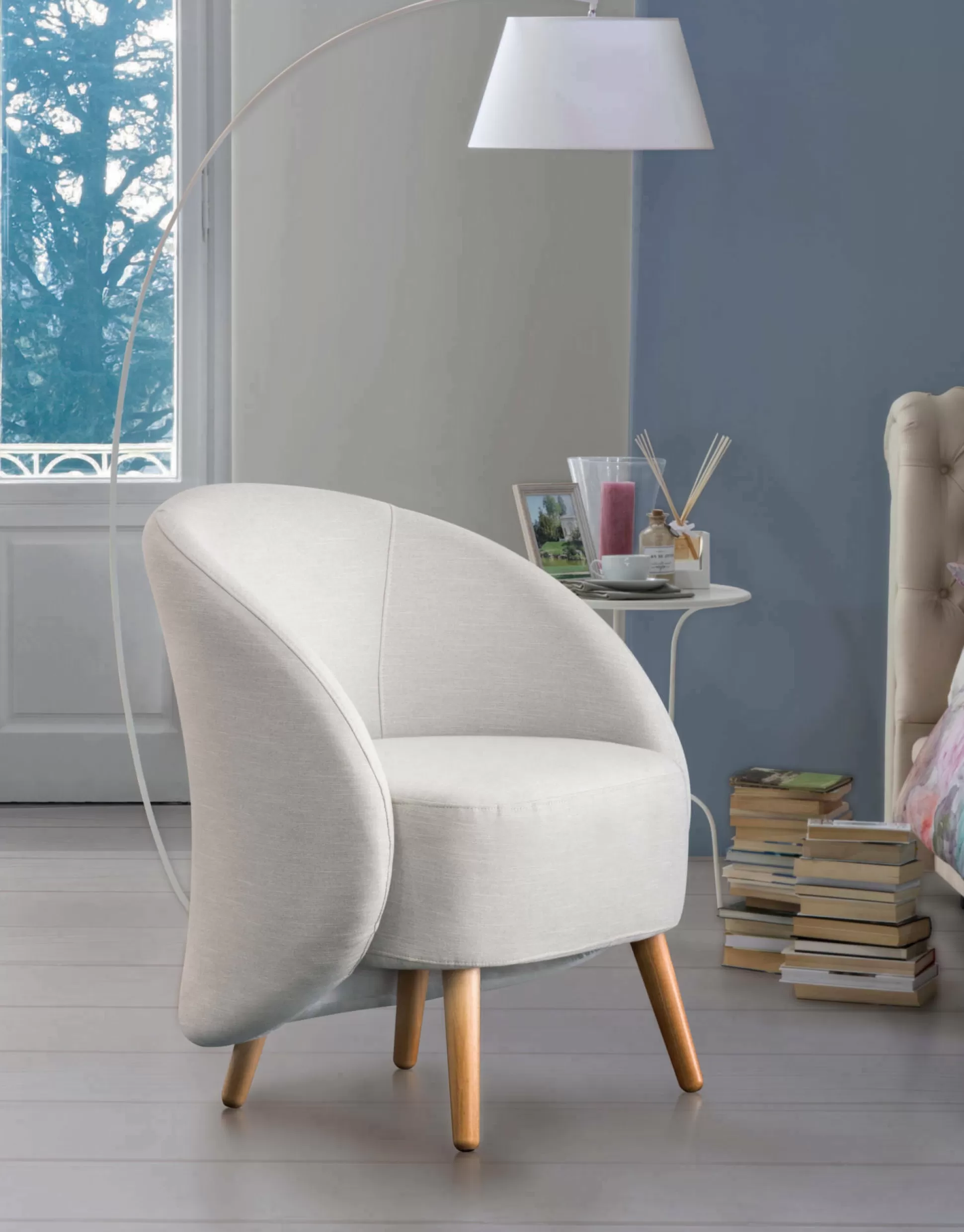 Dmora Poltrone<Poltrona Alla, Cm 70x60h80,