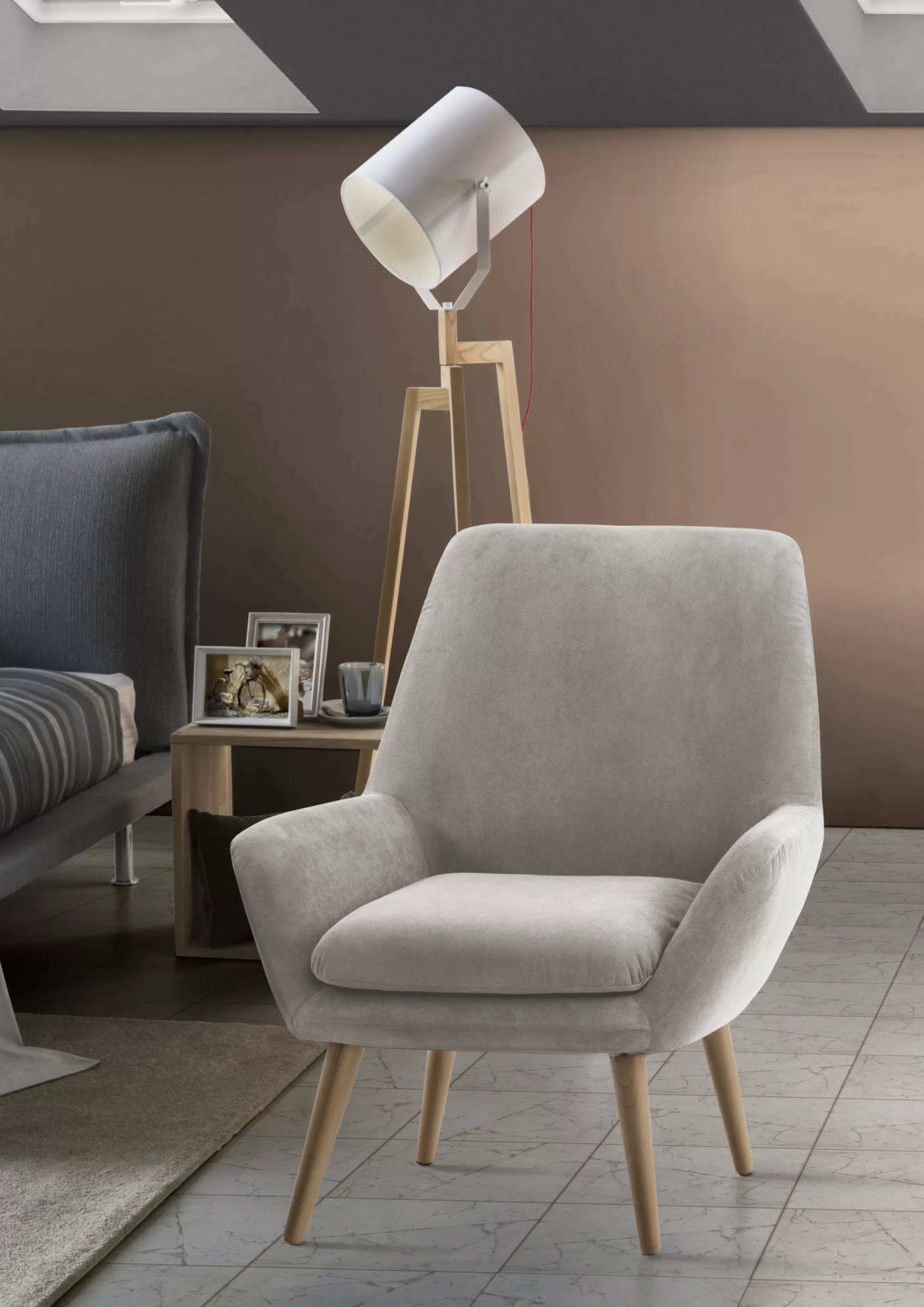 Dmora Poltrone<Poltrona Anido, Cm 80x70h95,
