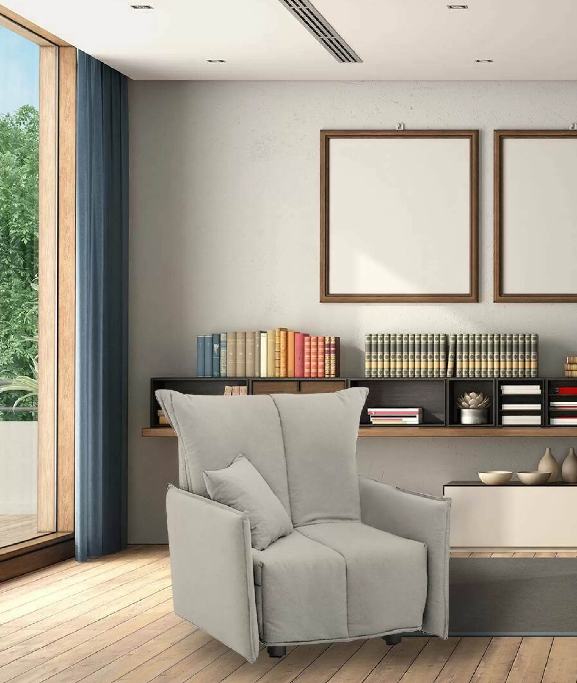 Dmora Poltrone<Poltrona Atlantis, Cm 110x90h85,