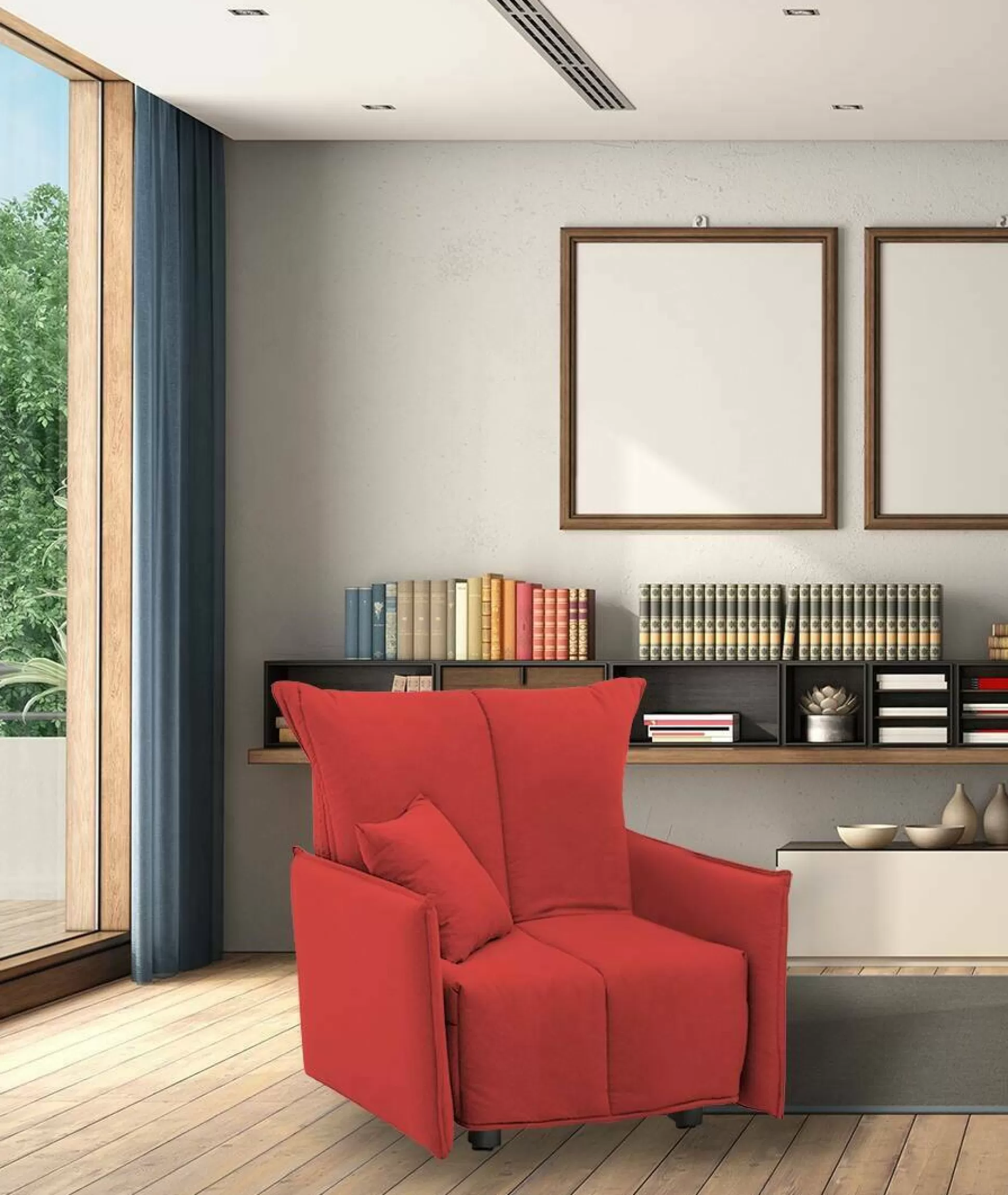 Dmora Poltrone<Poltrona Atlantis, Cm 110x90h85,