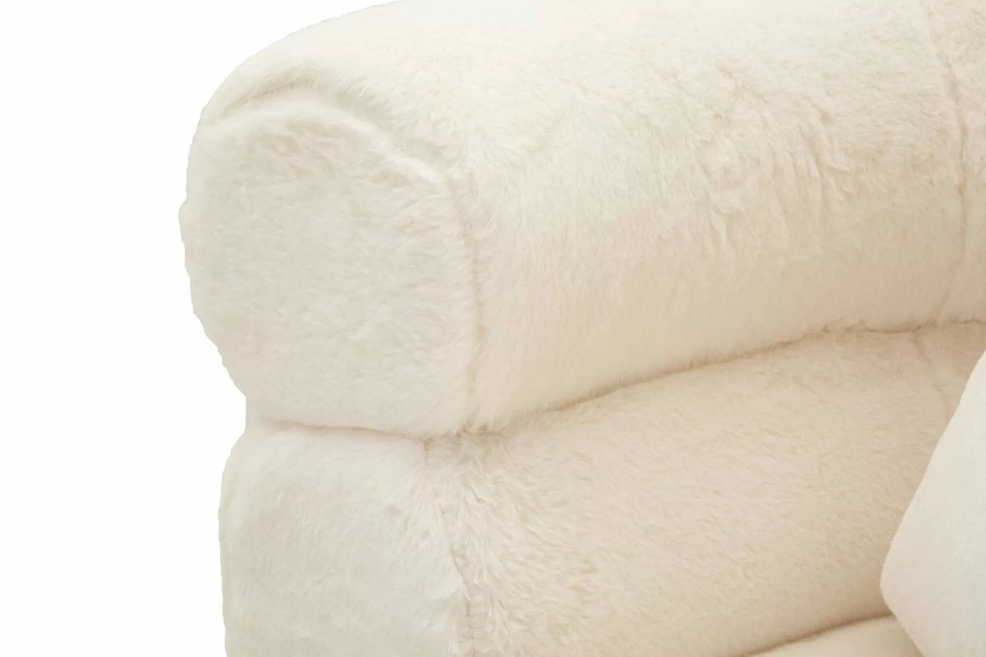Dmora Poltrone<Poltrona Castagna, 78x68 h85 cm, Bianco e Oro