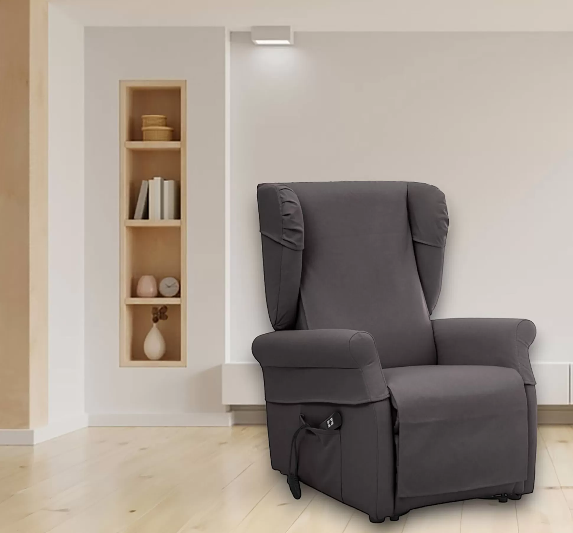 Dmora Poltrone<Poltrona Dromanzin, 75x84 h107 cm,