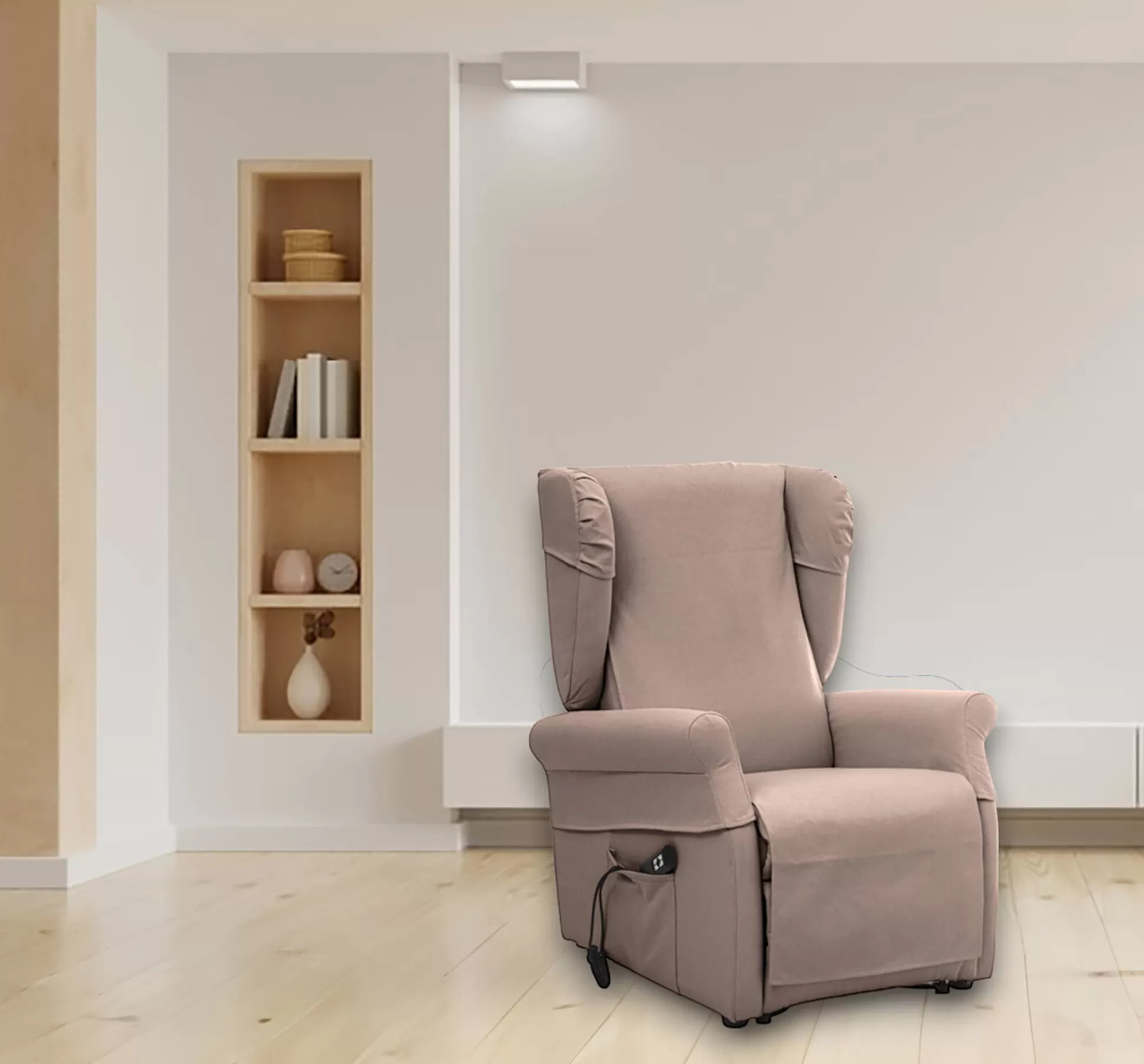 Dmora Poltrone<Poltrona Dromanzin, 75x84 h107 cm,