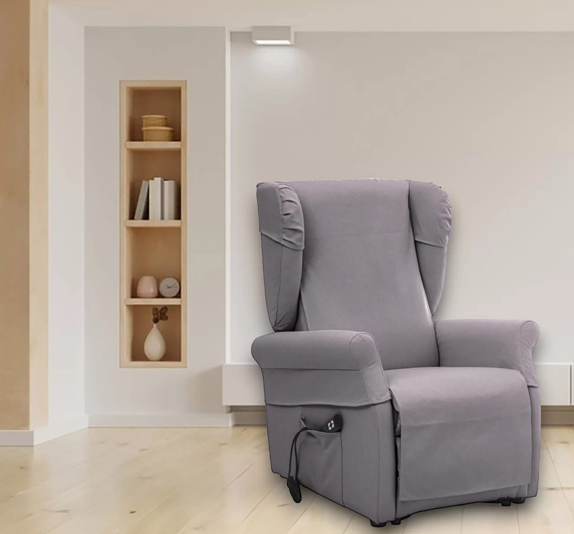 Dmora Poltrone<Poltrona Dromanzin, 75x84 h107 cm,
