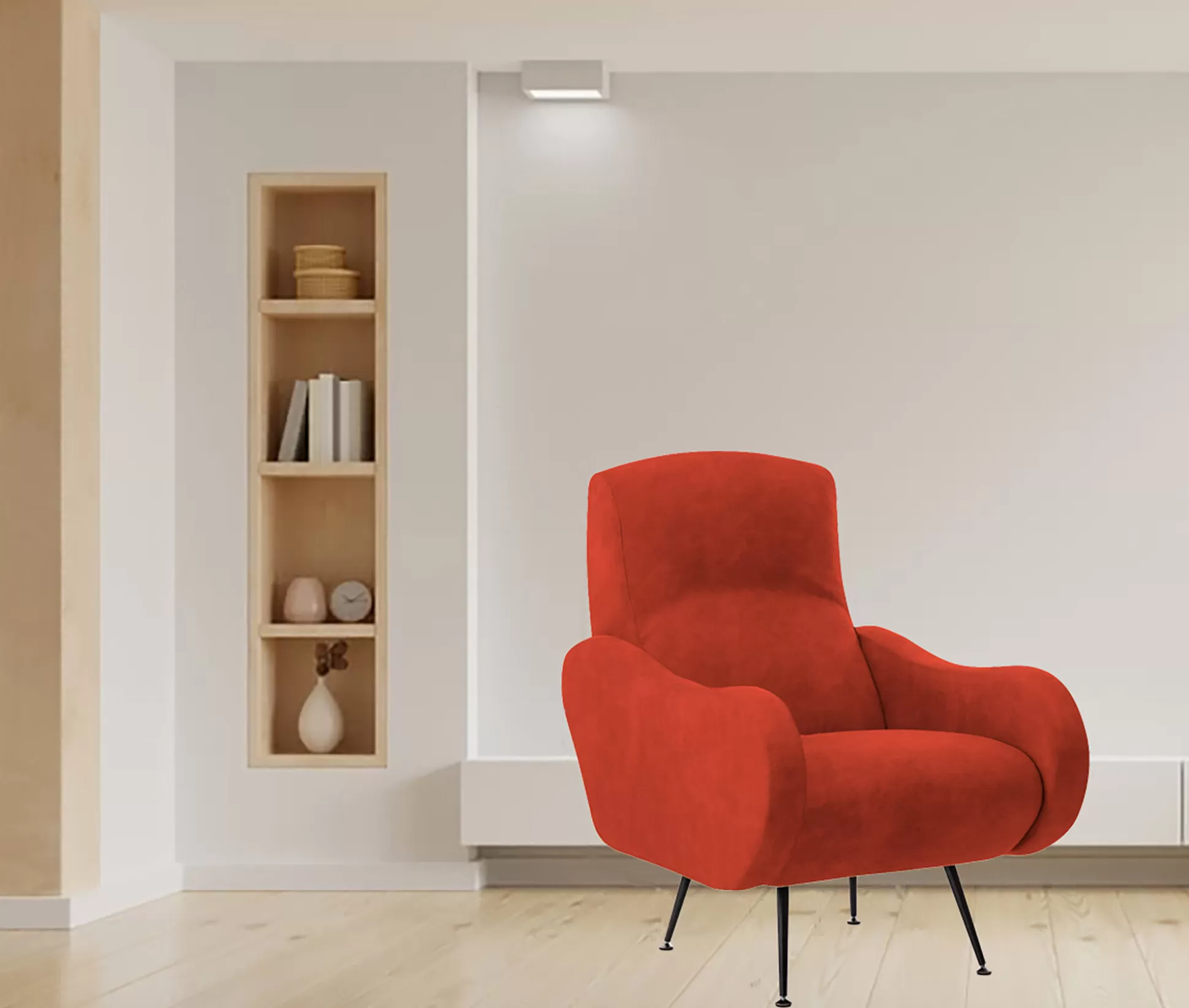 Dmora Poltrone<Poltrona Dromondin, 70x100 h98 cm,